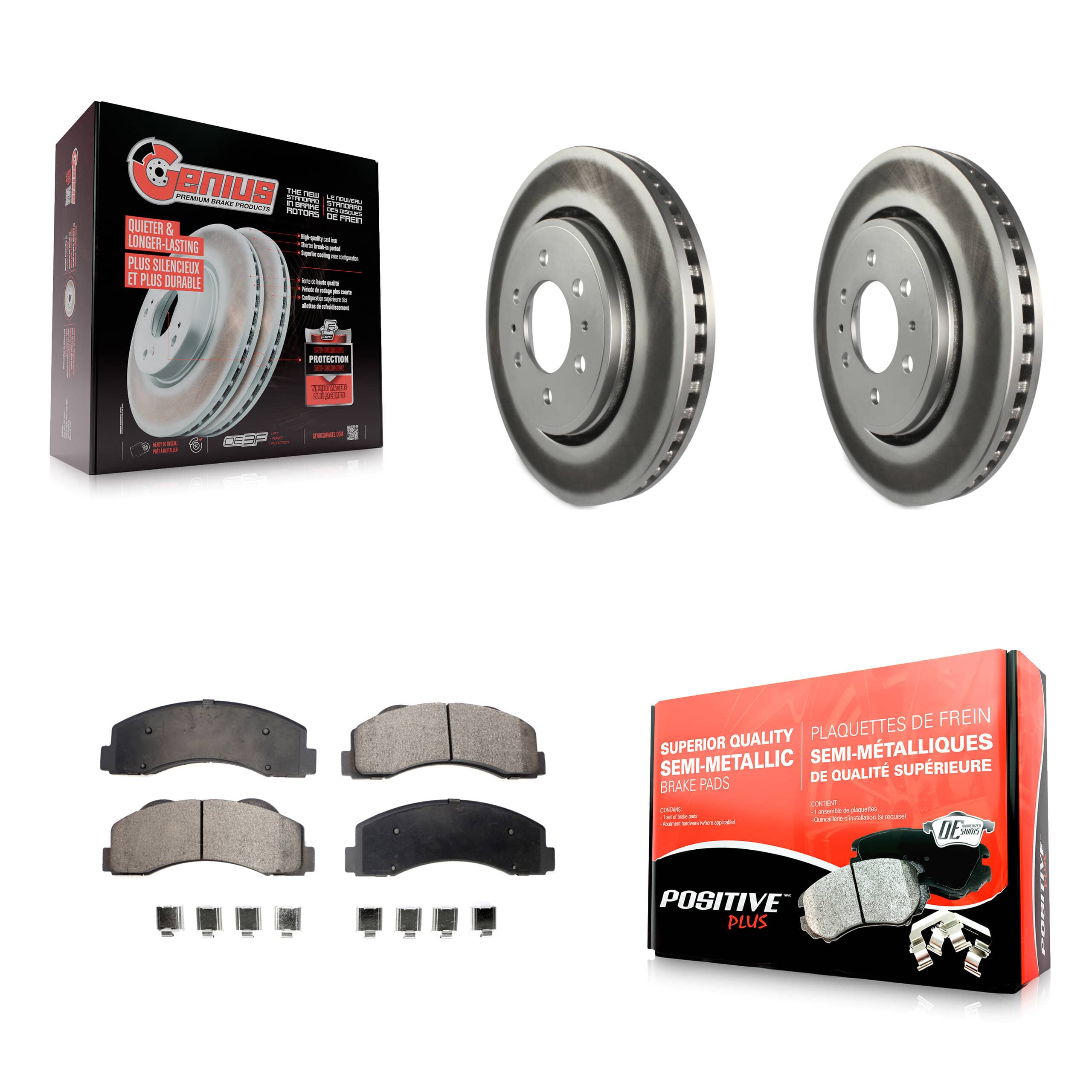 Transit Auto - KGF-100107 - Front Disc Brake Kits