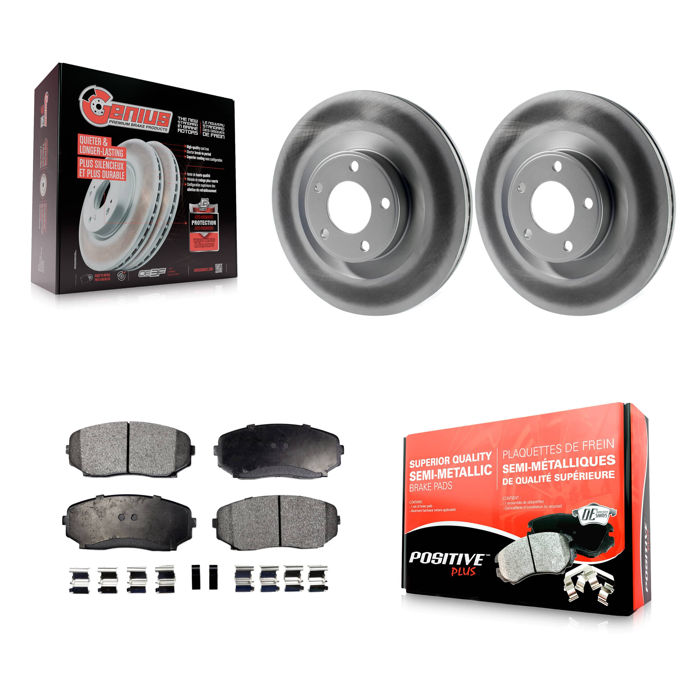 Transit Auto - KGF-100108 - Front Disc Brake Kits