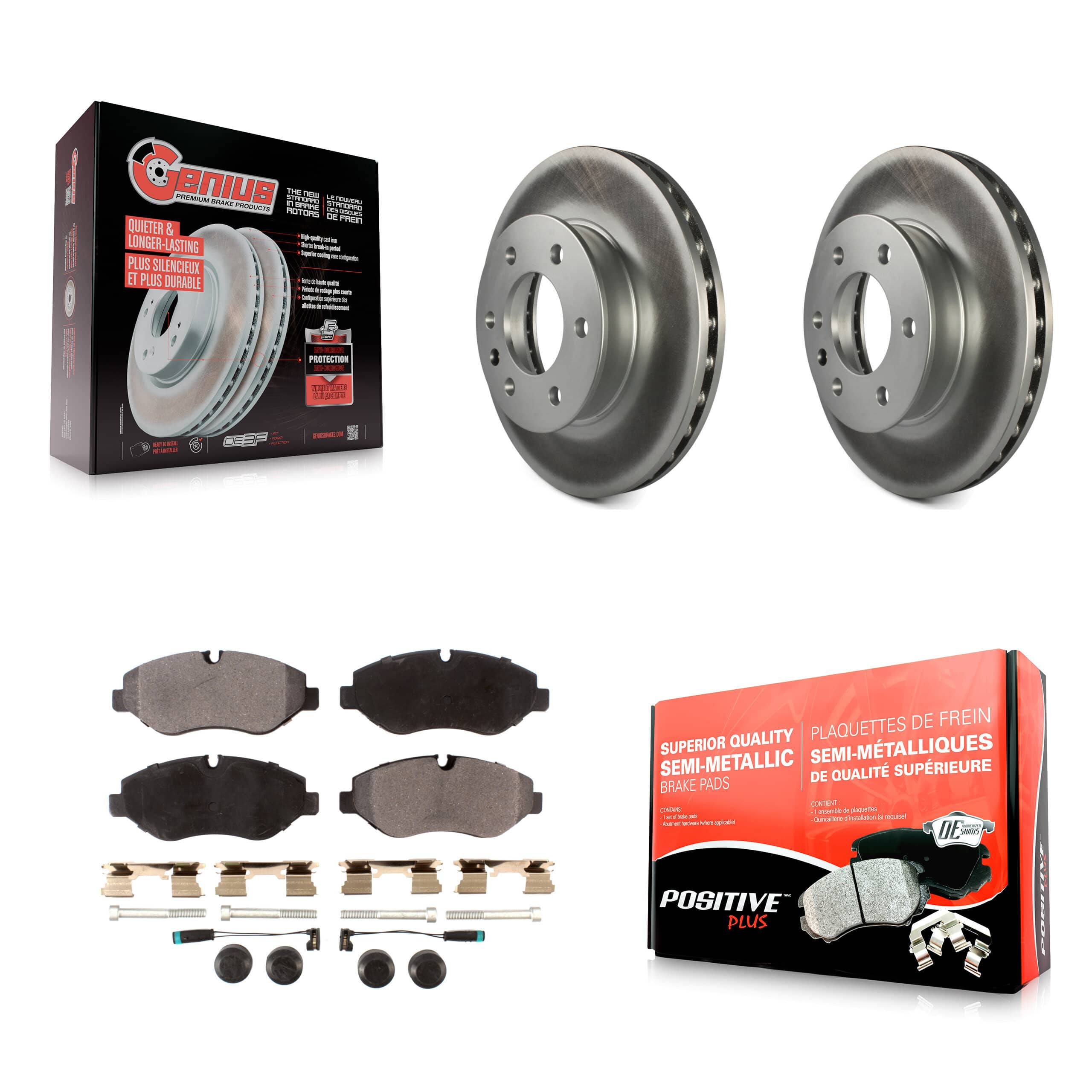 Transit Auto - KGF-100162 - Front Disc Brake Kits