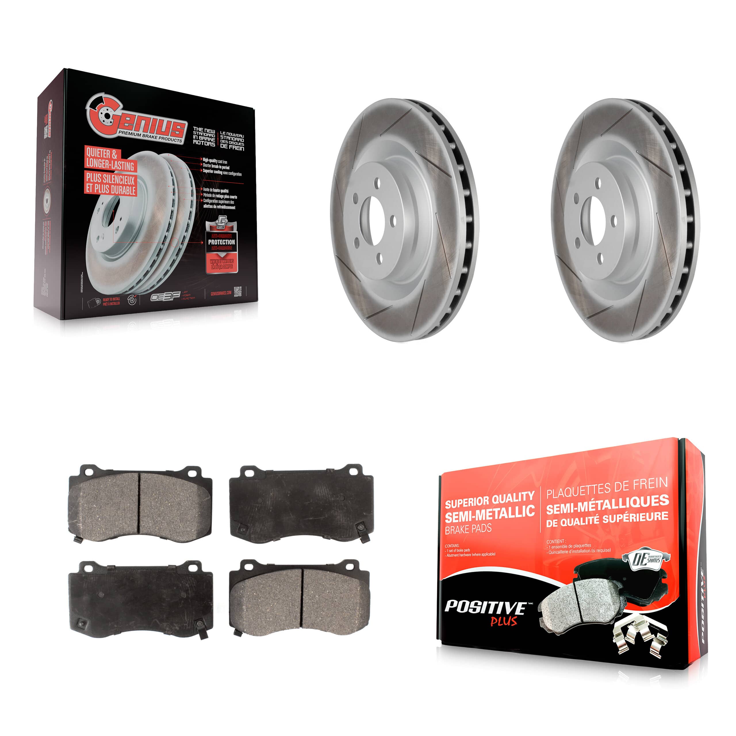 Transit Auto - KGF-100165 - Front Disc Brake Kits