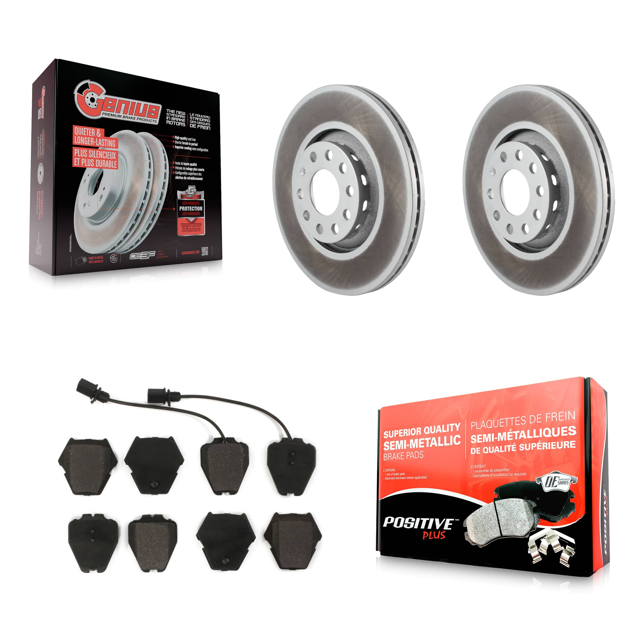 Transit Auto - KGF-100237 - Front Disc Brake Kits