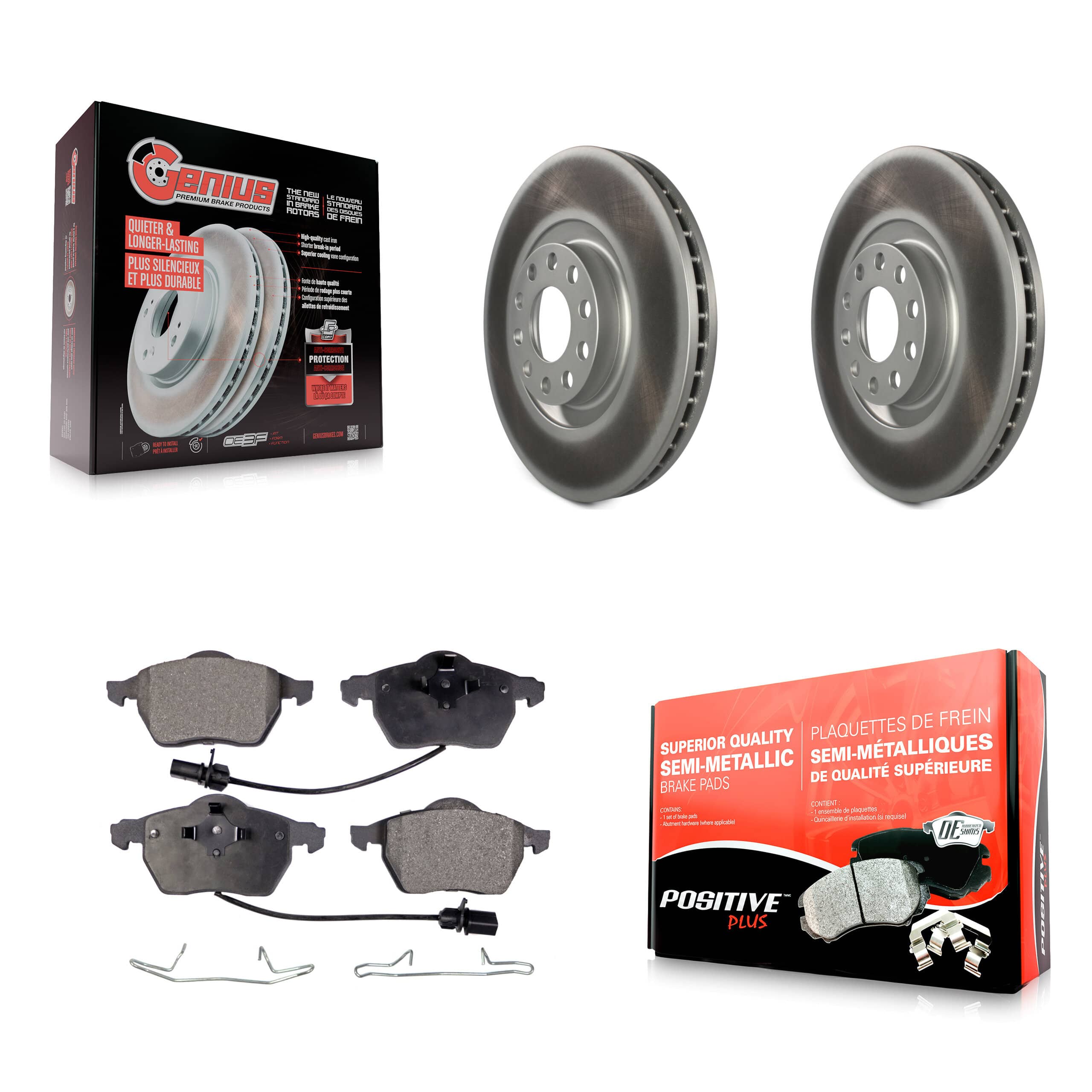 Transit Auto - KGF-100240 - Front Disc Brake Kits