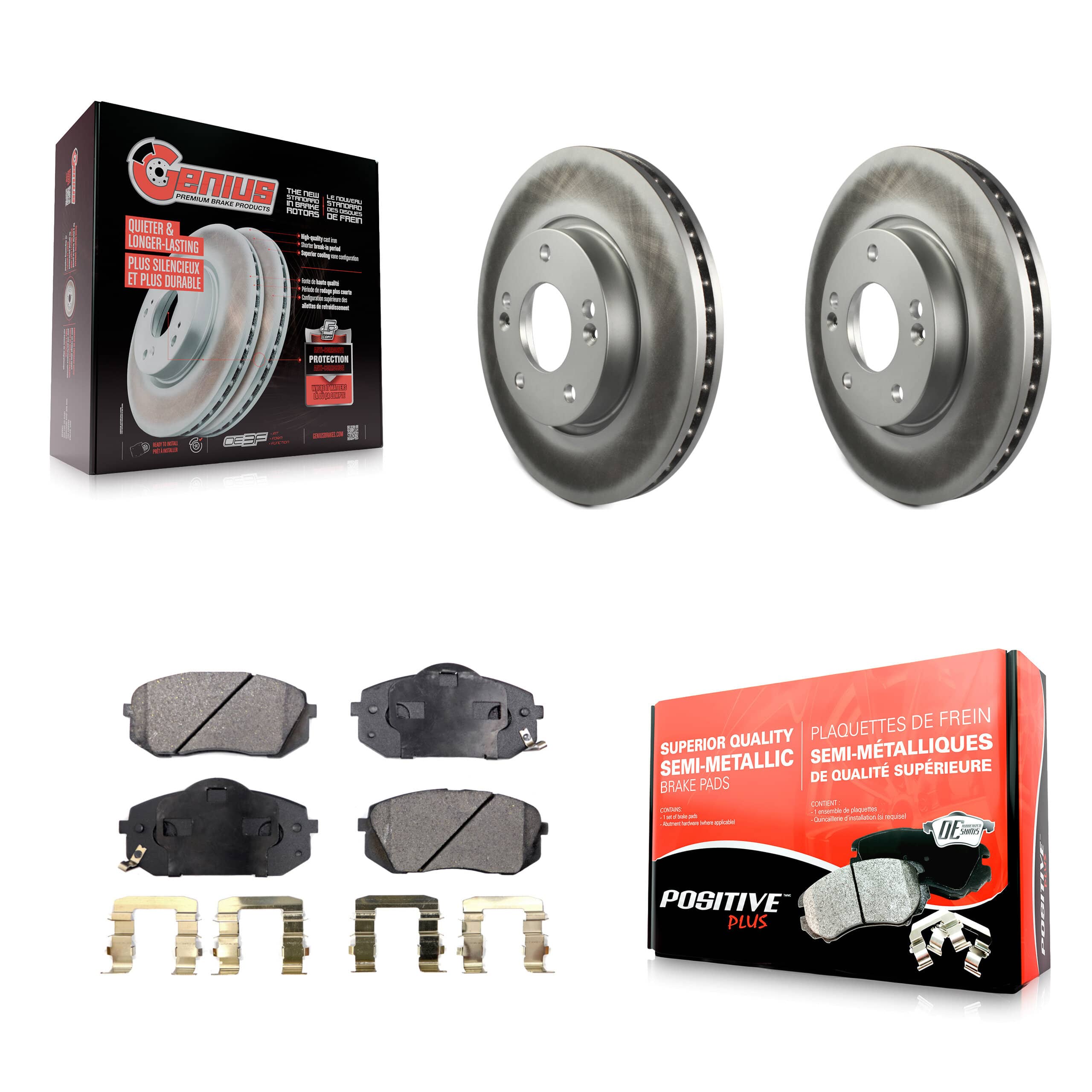 Transit Auto - KGF-100259 - Front Disc Brake Kits