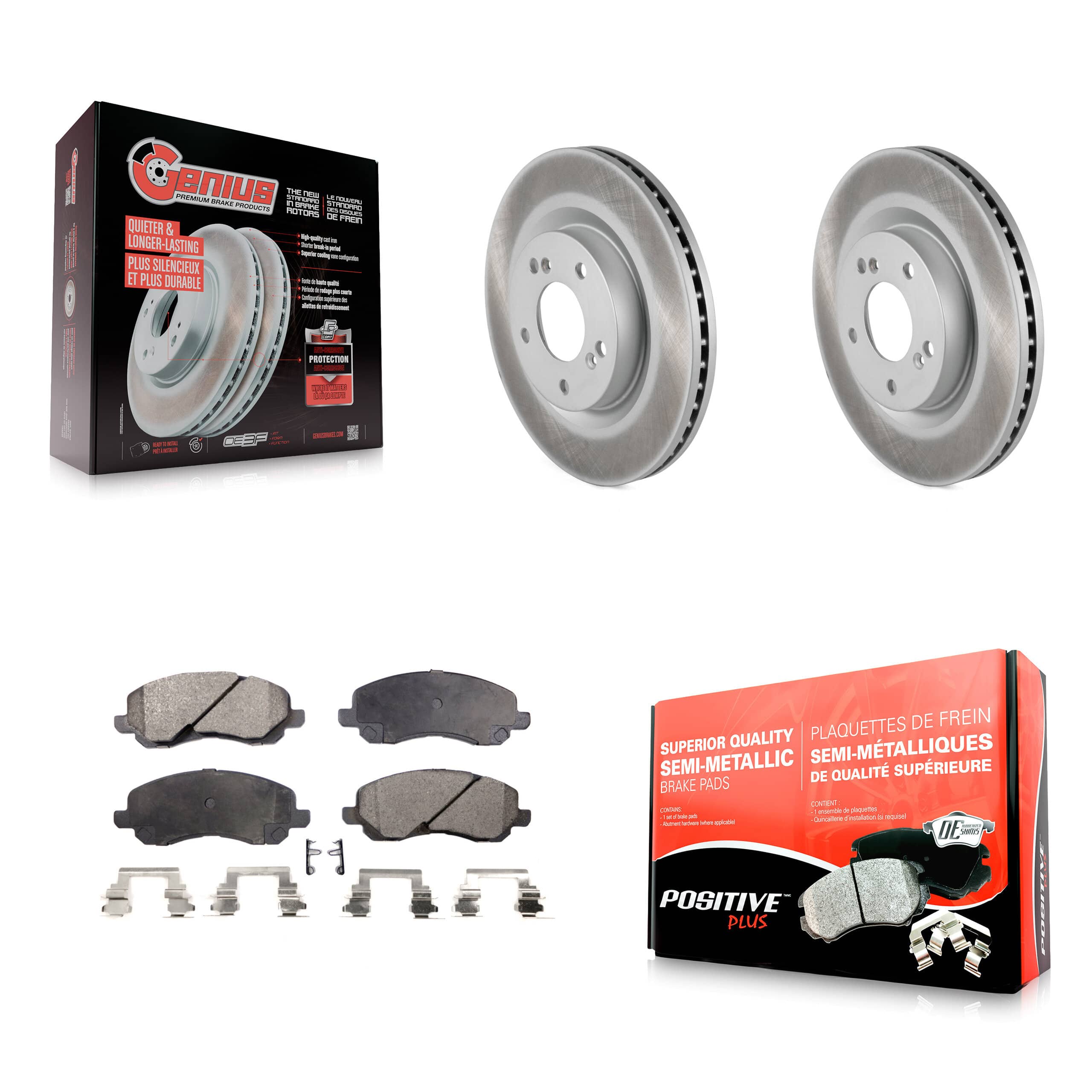 Transit Auto - KGF-100330 - Front Disc Brake Kits
