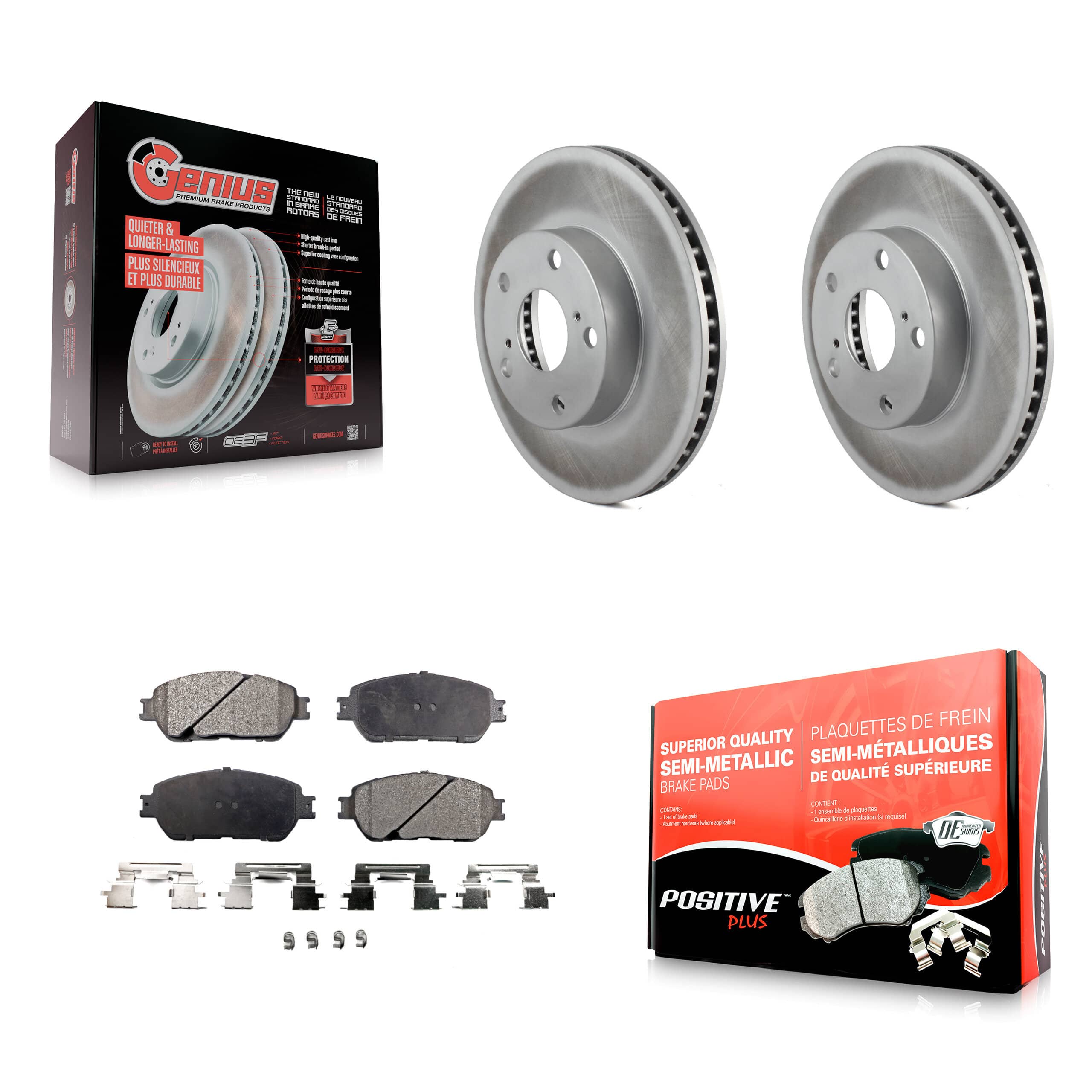 Transit Auto - KGF-100345 - Front Disc Brake Kits