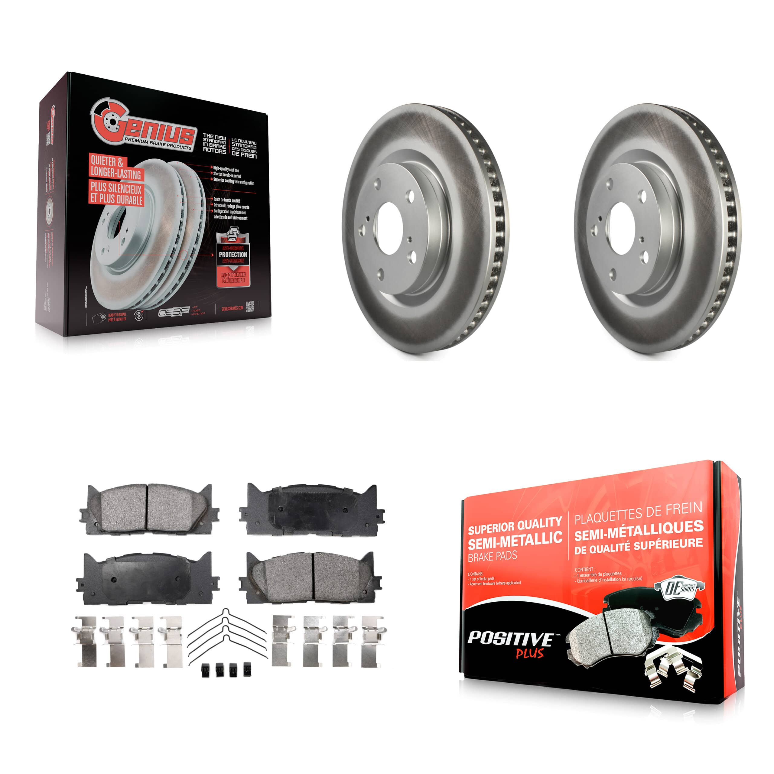 Transit Auto - KGF-100350 - Front Disc Brake Kits