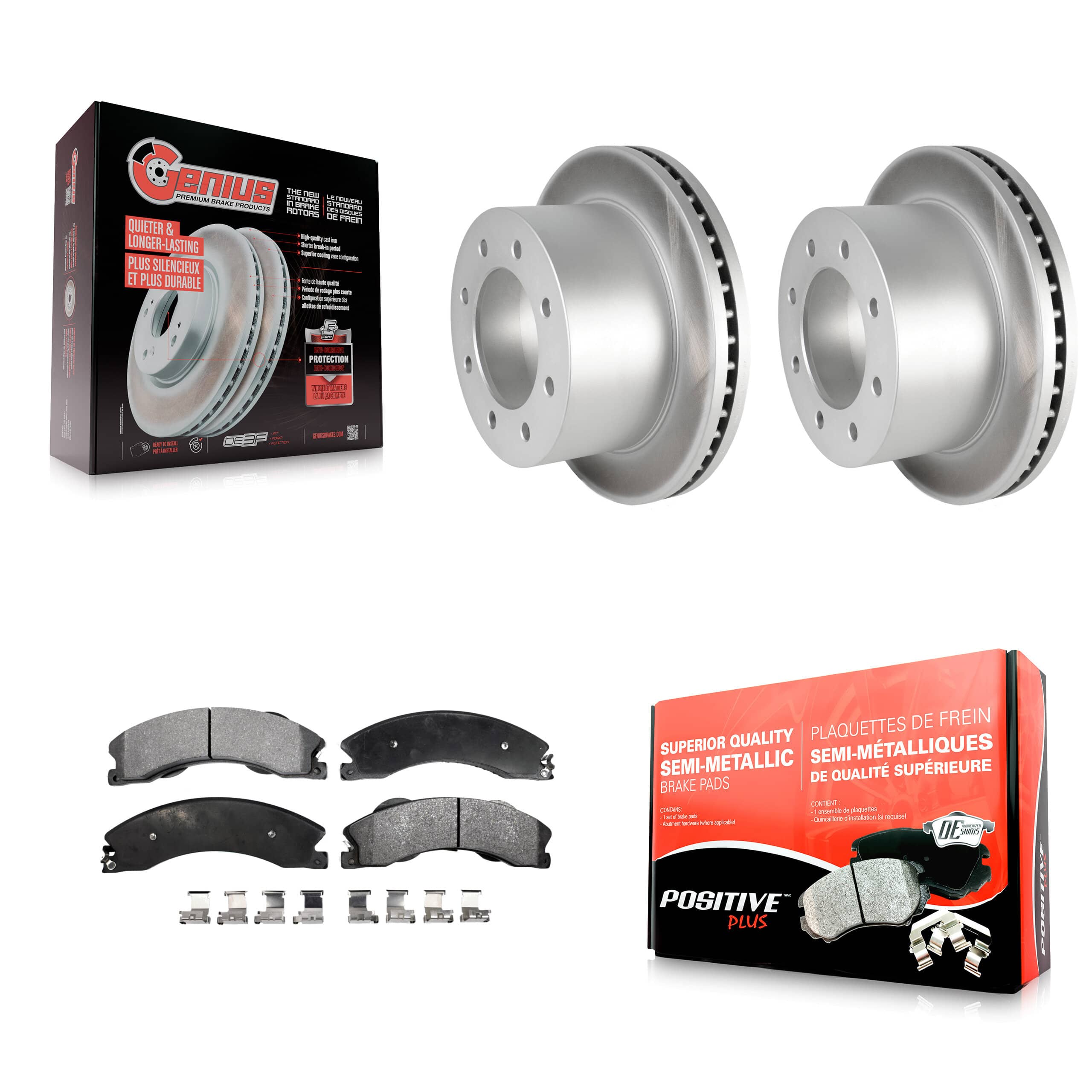 Transit Auto - KGF-101243 - Rear Disc Brake Kits