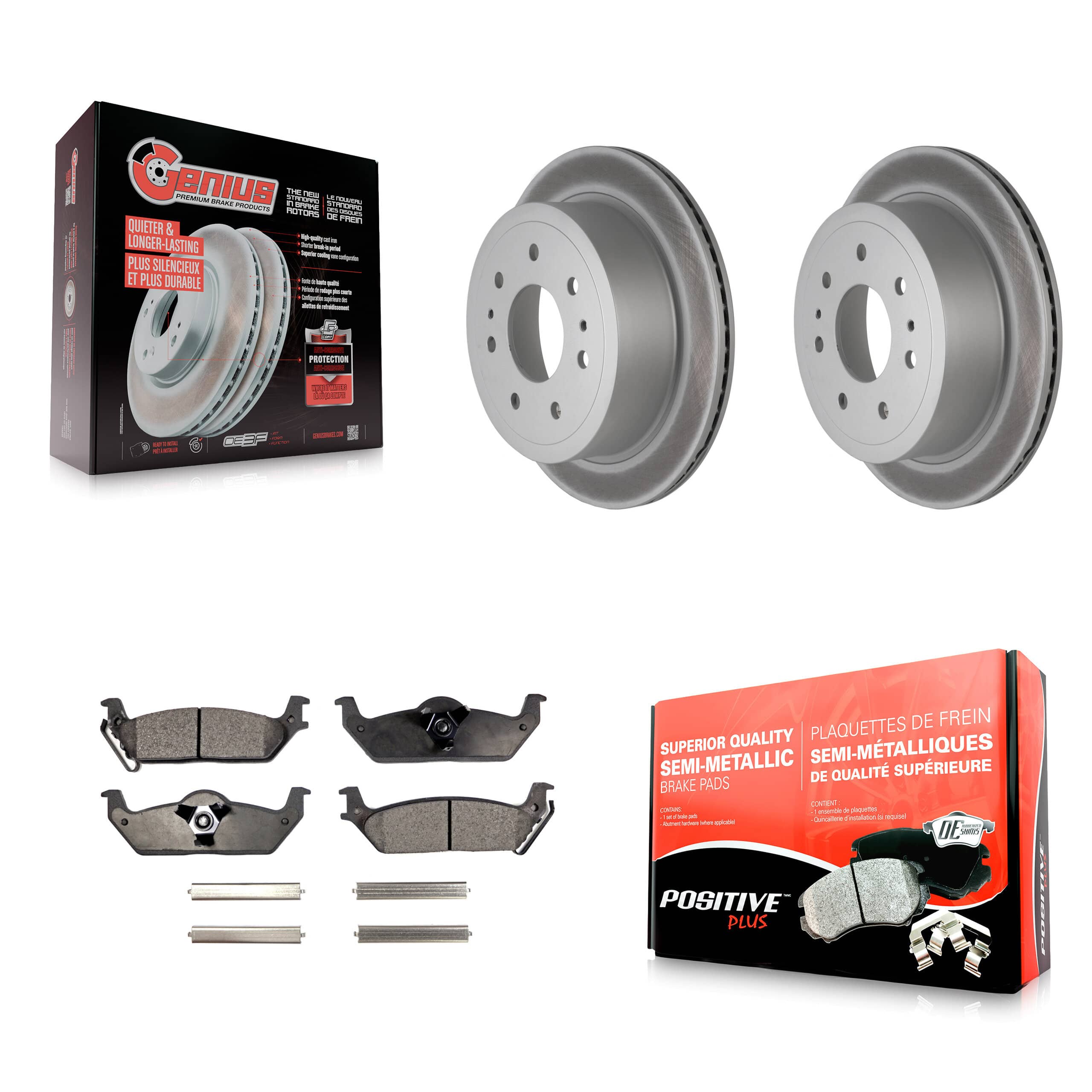 Transit Auto - KGF-101262 - Rear Disc Brake Kits