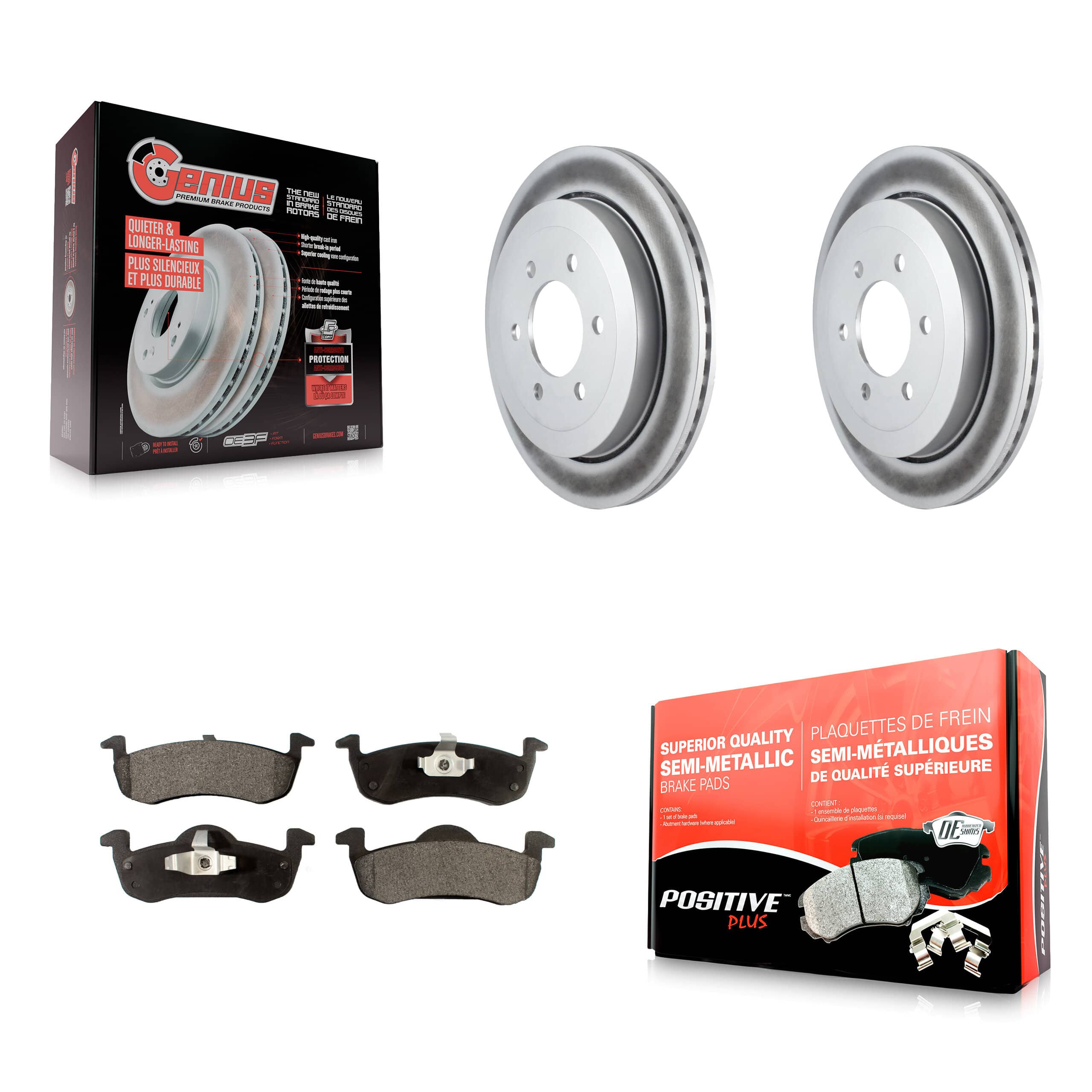 Transit Auto - KGF-101275 - Rear Disc Brake Kits