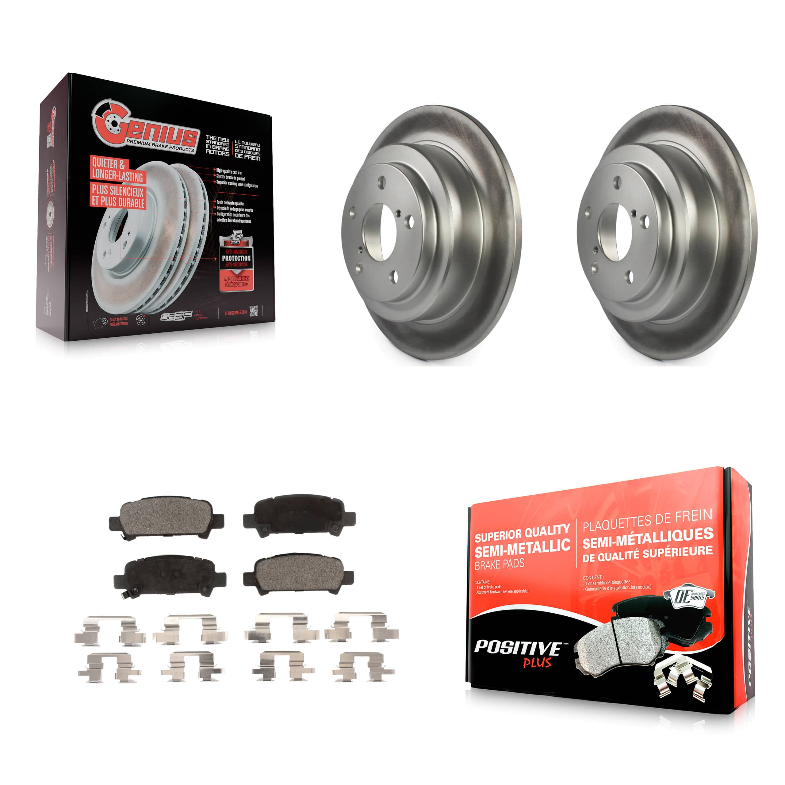 Transit Auto - KGF-101337 - Rear Disc Brake Kits