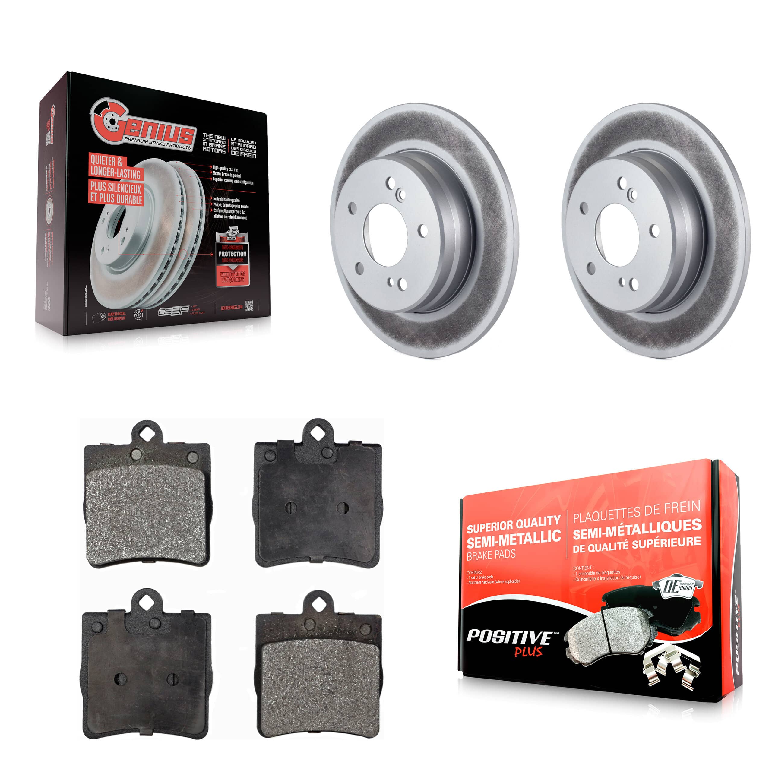 Transit Auto - KGF-101355 - Rear Disc Brake Kits