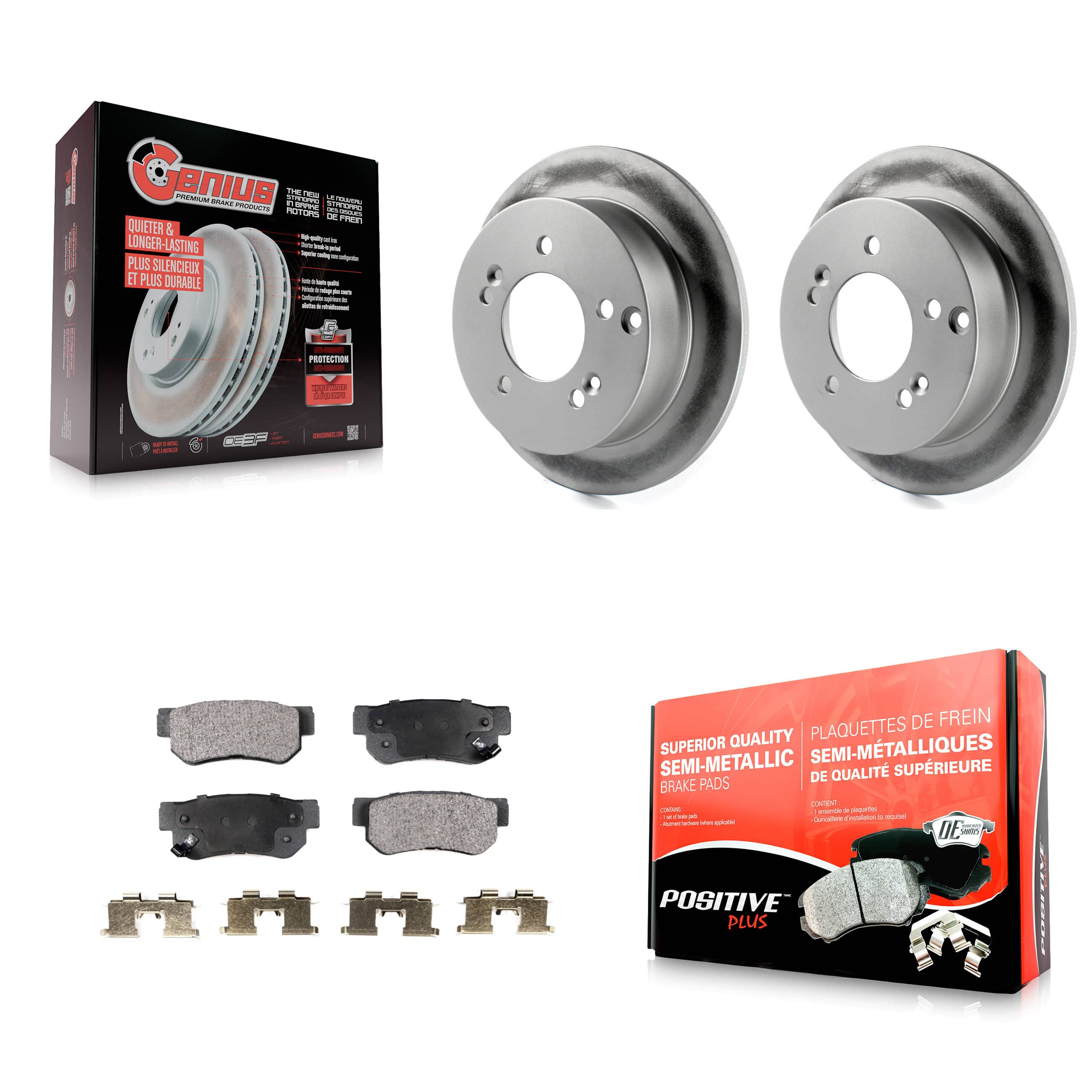Transit Auto - KGF-101375 - Rear Disc Brake Kits