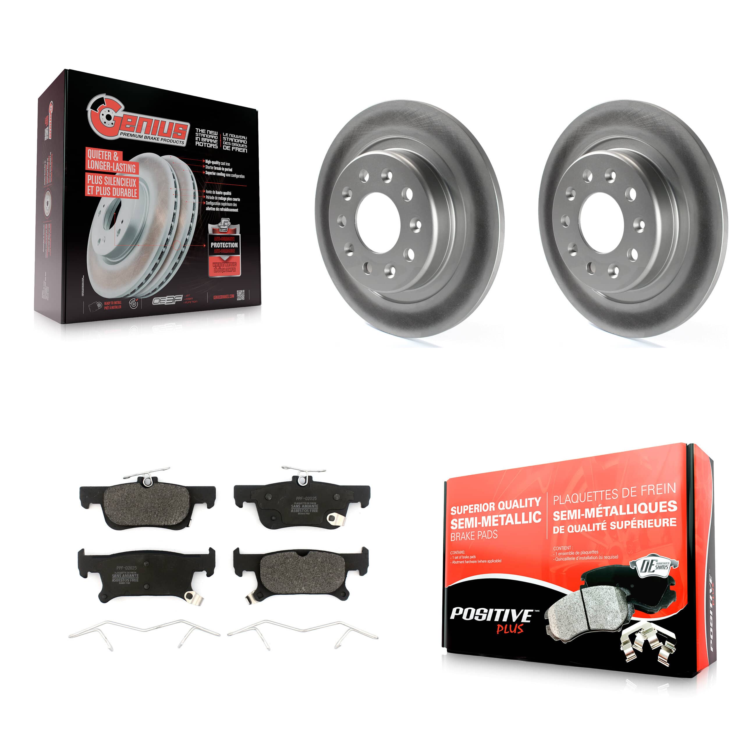 Transit Auto - KGF-101766 - Rear Disc Brake Kits
