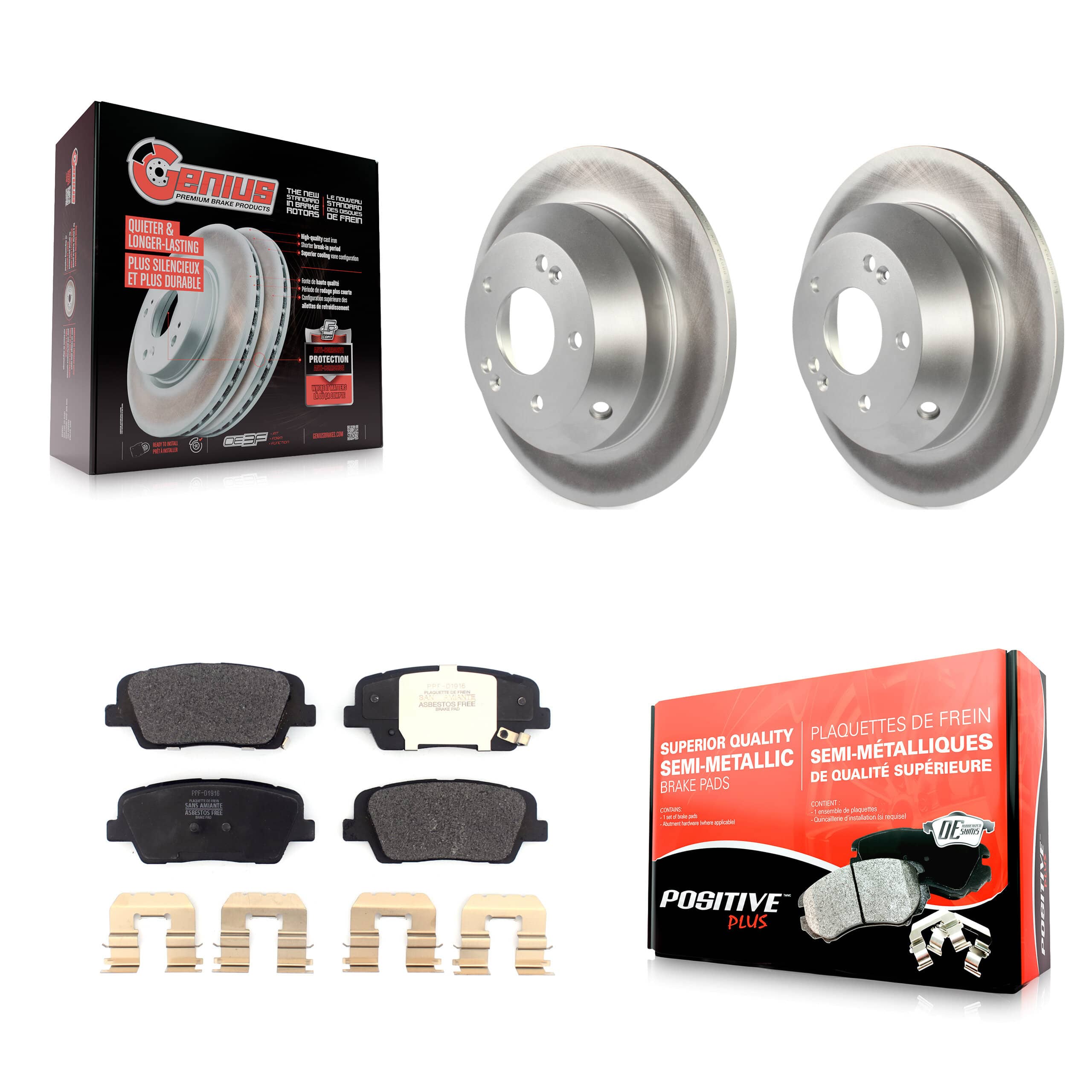 Transit Auto - KGF-101773 - Rear Disc Brake Kits