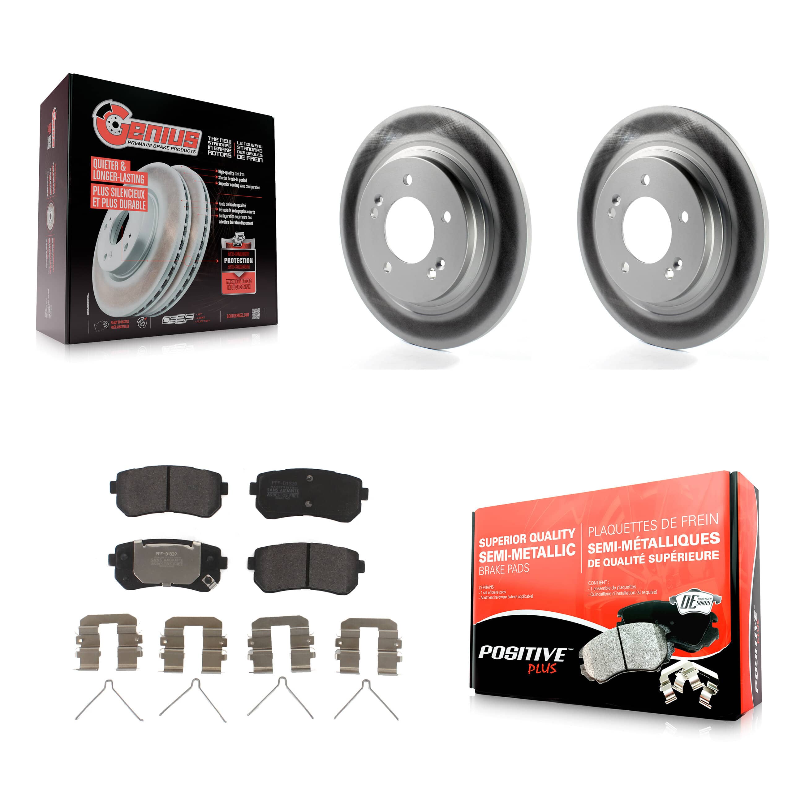 Transit Auto - KGF-101779 - Rear Disc Brake Kits
