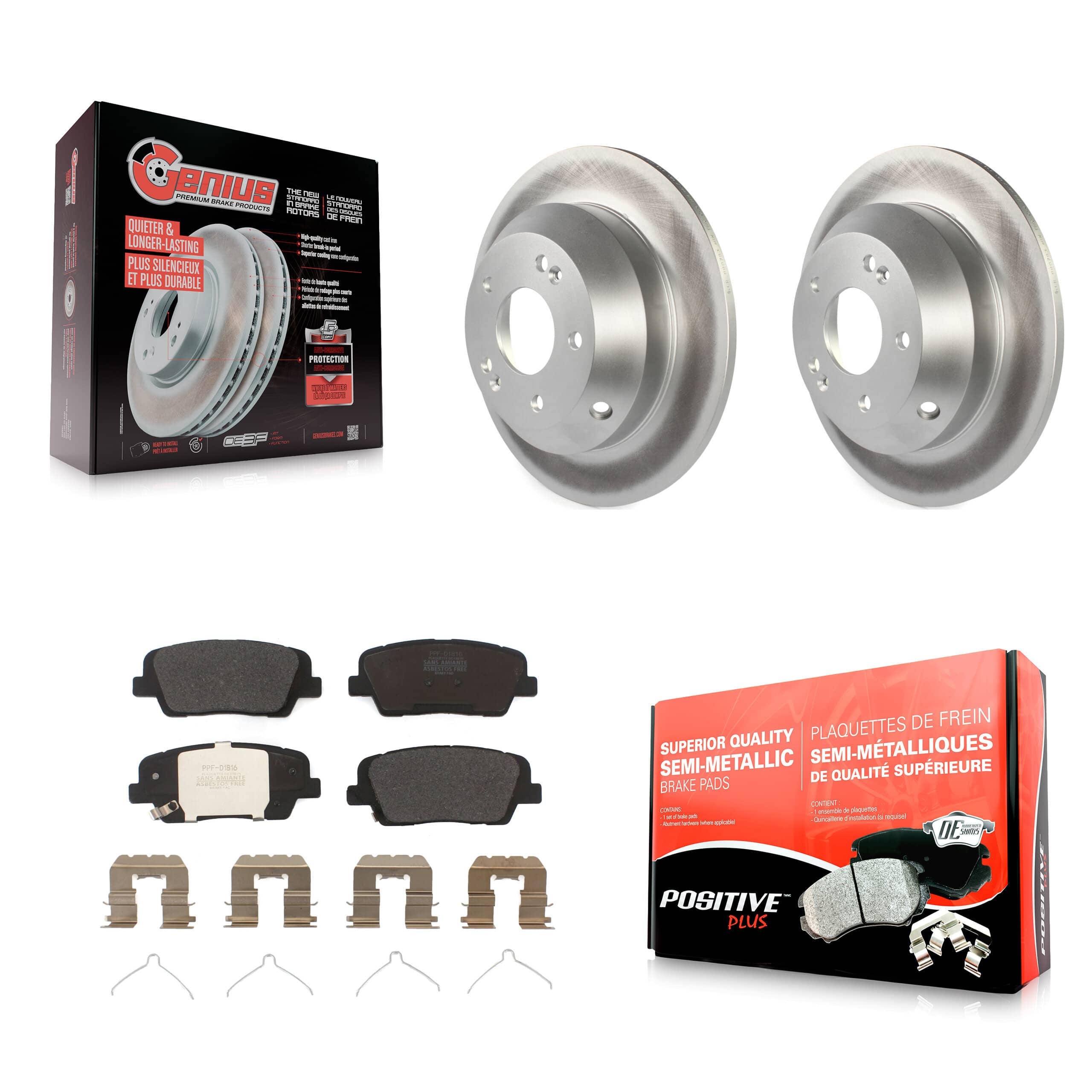 Transit Auto - KGF-101871 - Rear Disc Brake Kits