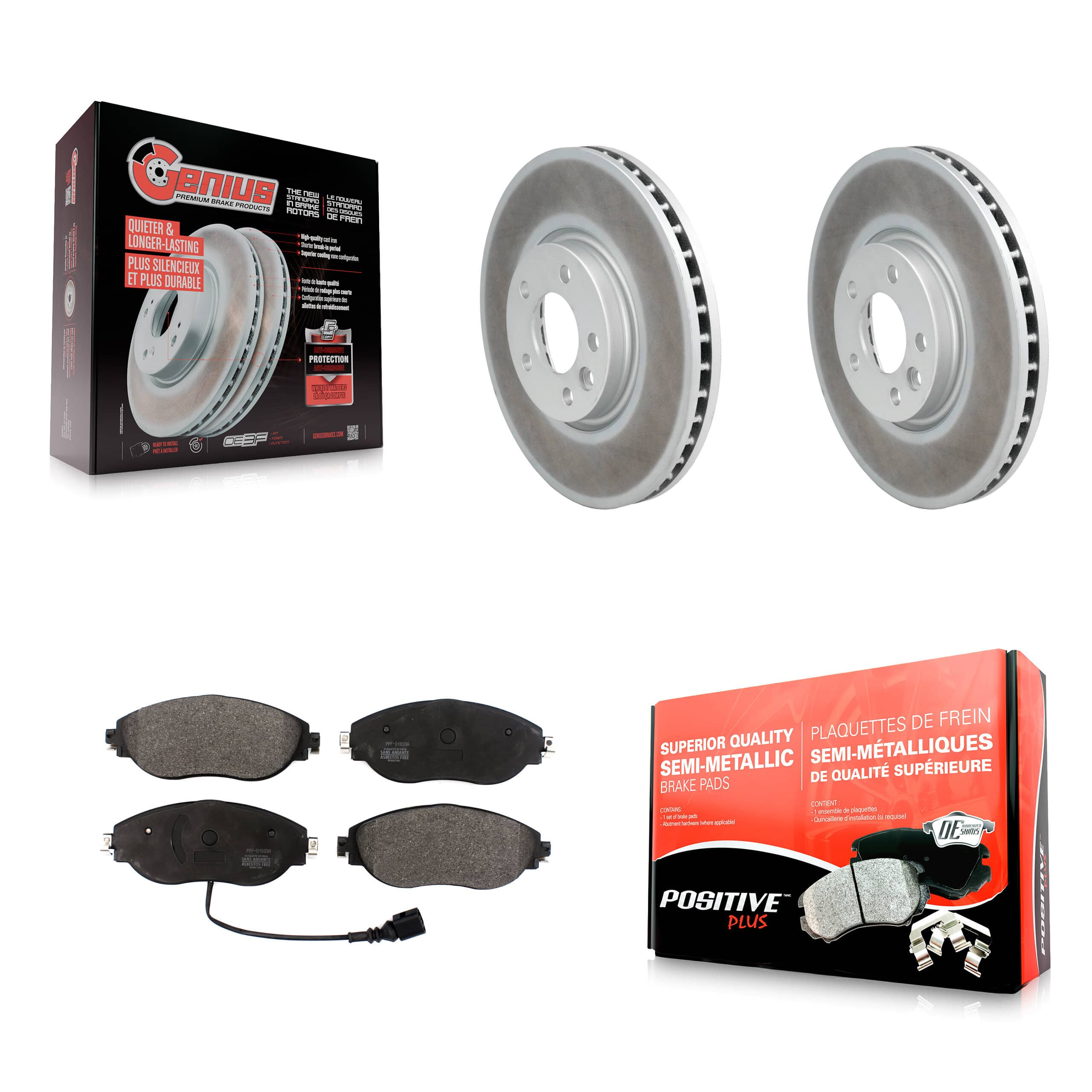 Transit Auto - KGF-101905 - Front Disc Brake Kits
