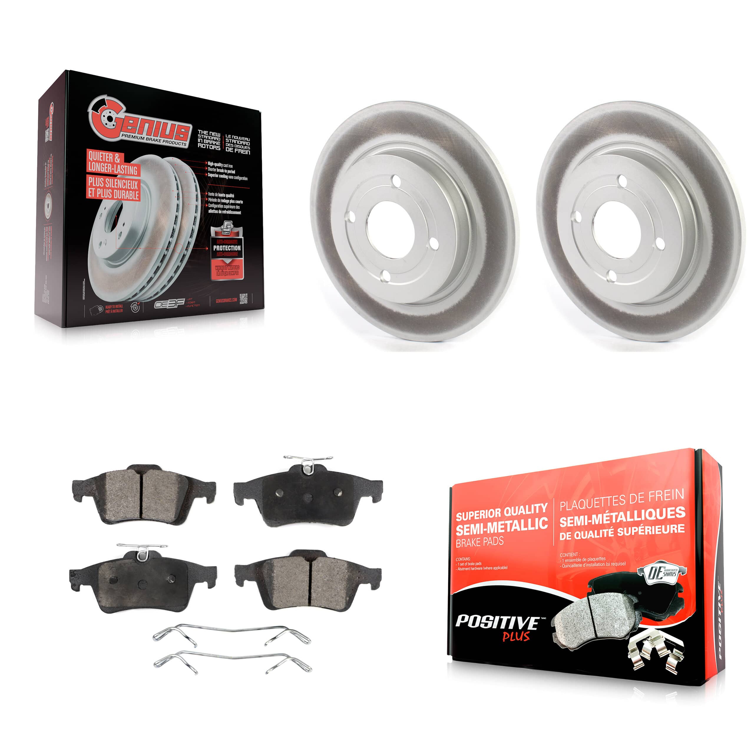 Transit Auto - KGF-102053 - Rear Disc Brake Kits