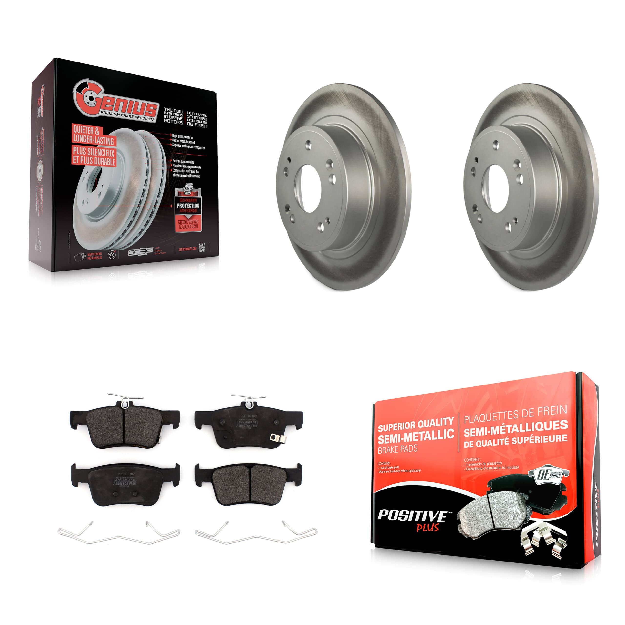 Transit Auto - KGF-102058 - Rear Disc Brake Kits