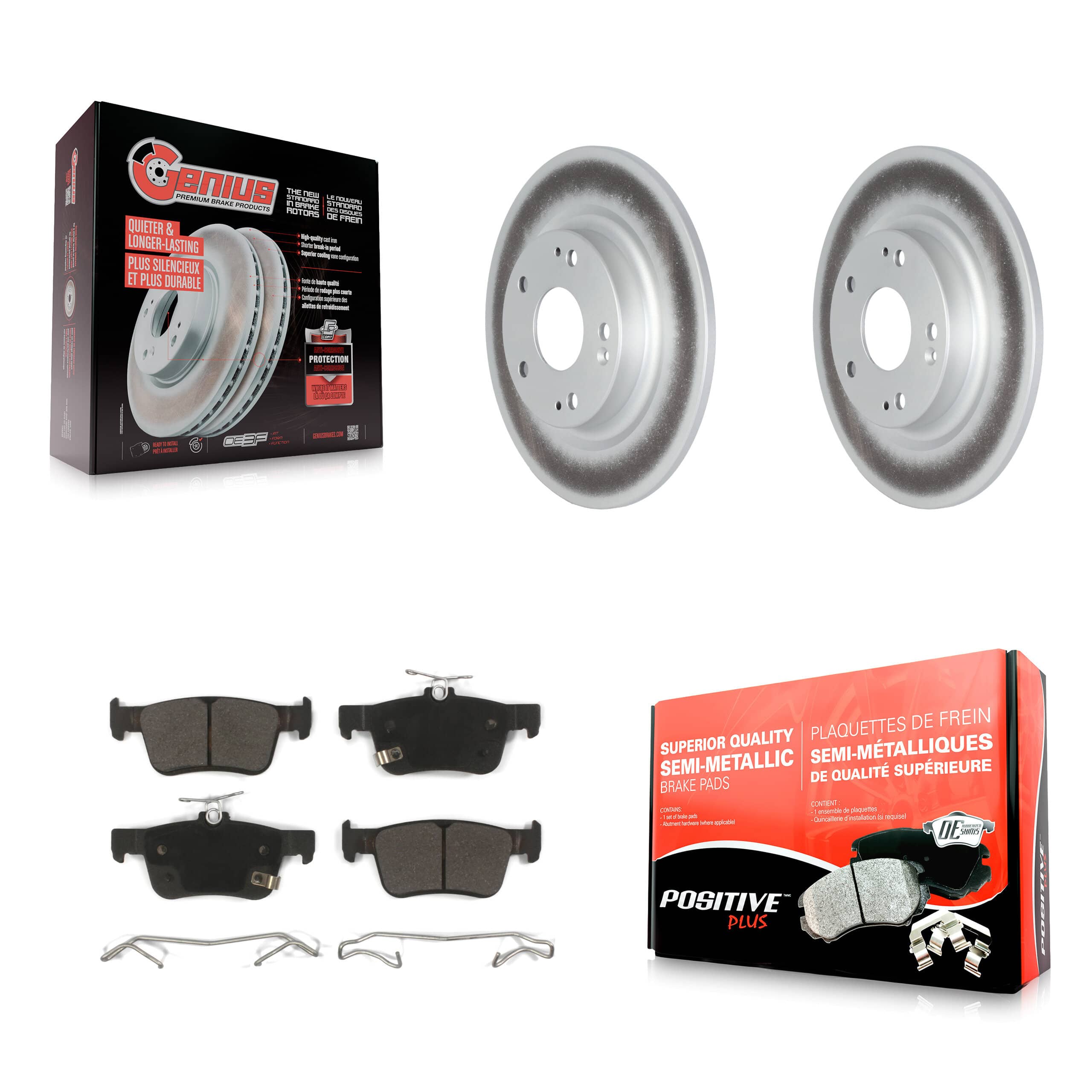Transit Auto - KGF-102078 - Rear Disc Brake Kits