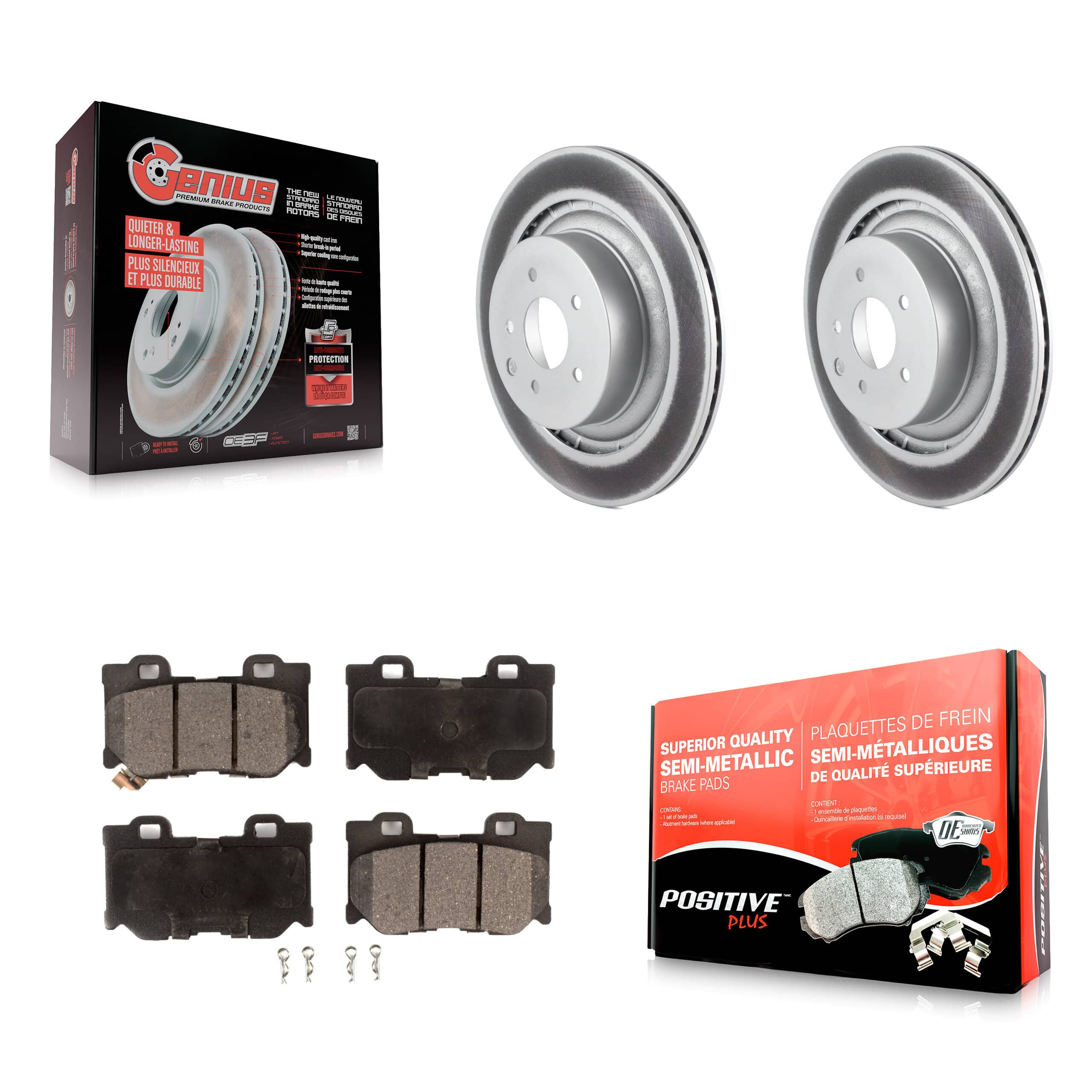 Transit Auto - KGF-102278 - Rear Disc Brake Kits