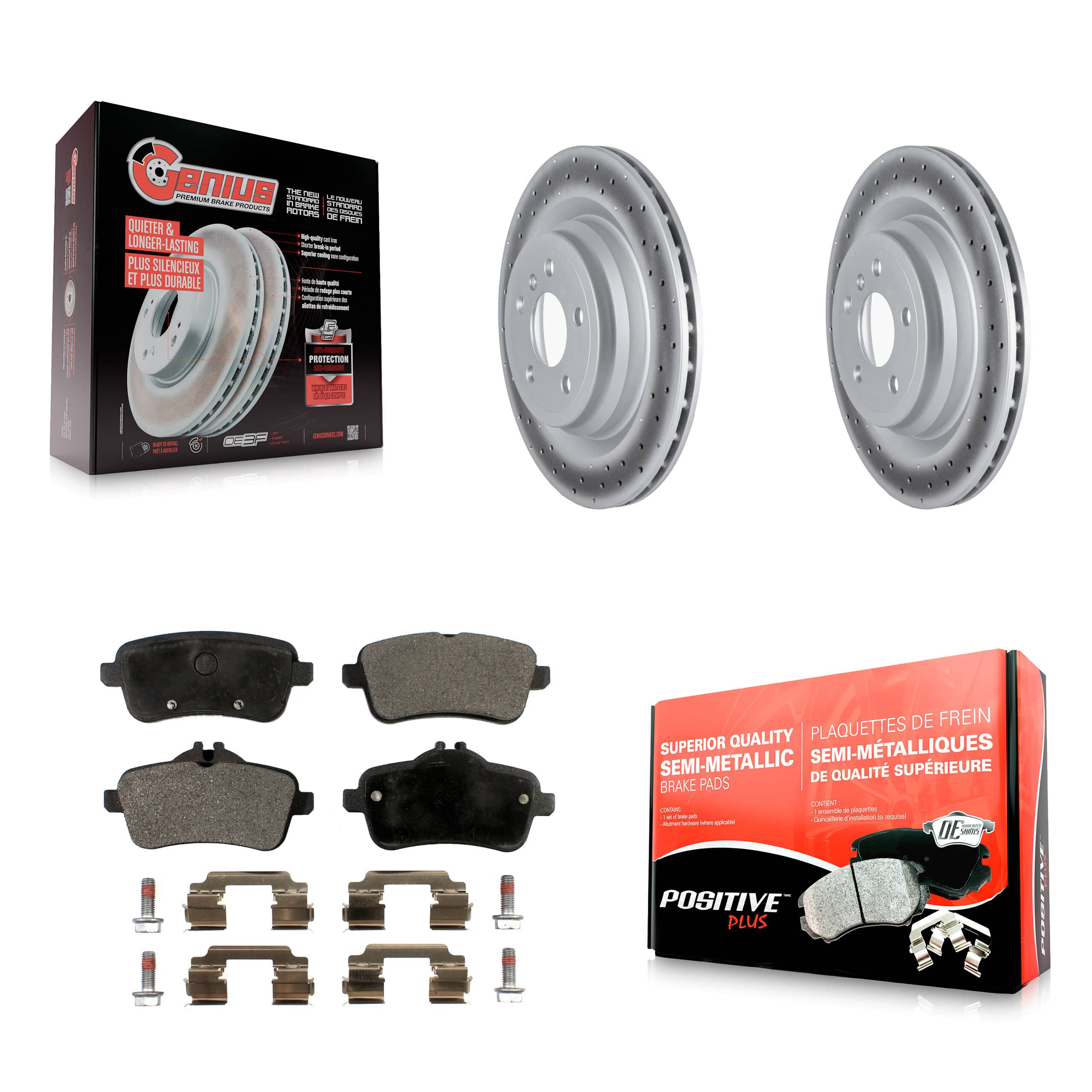 Transit Auto - KGF-102537 - Rear Disc Brake Kits