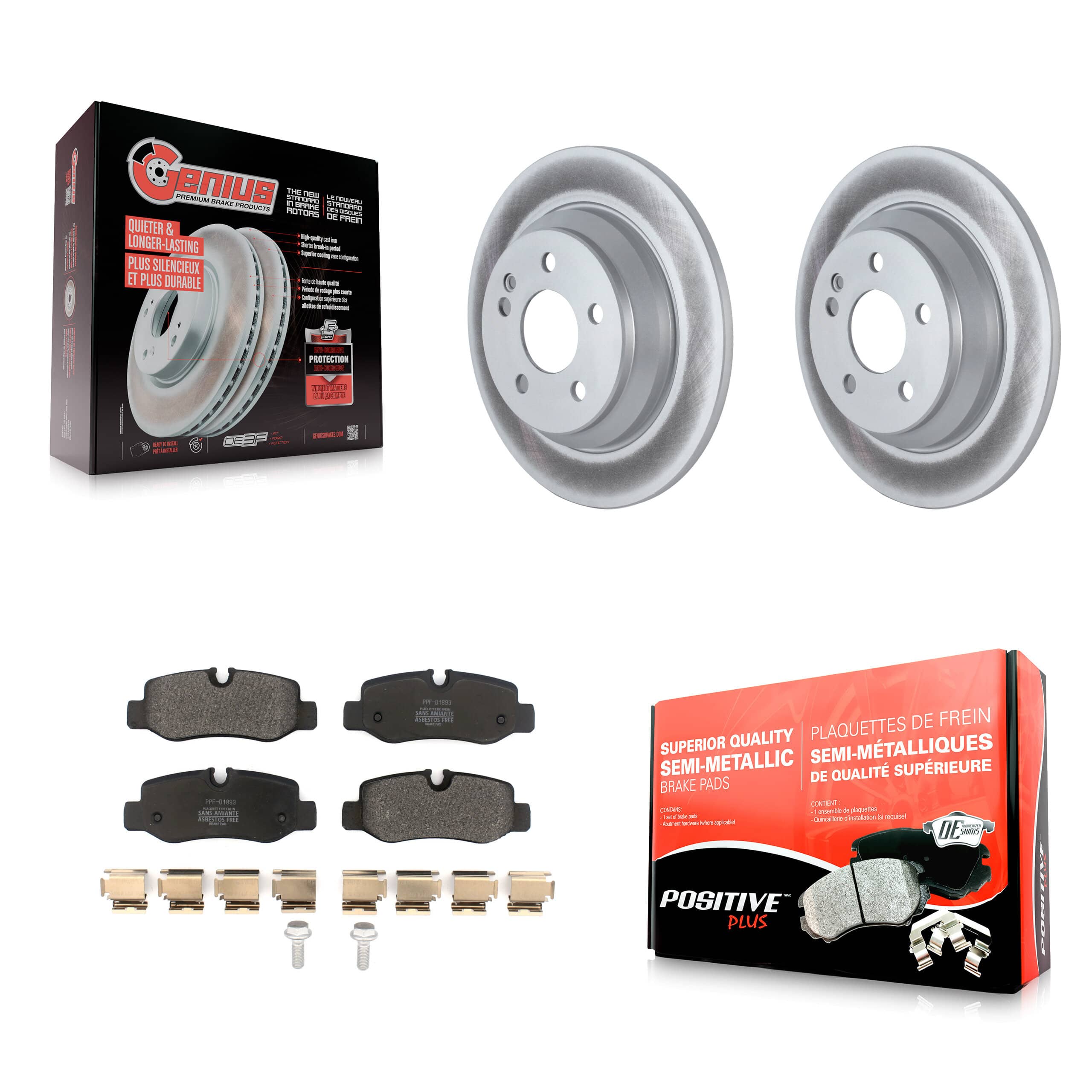 Transit Auto - KGF-102540 - Rear Disc Brake Kits