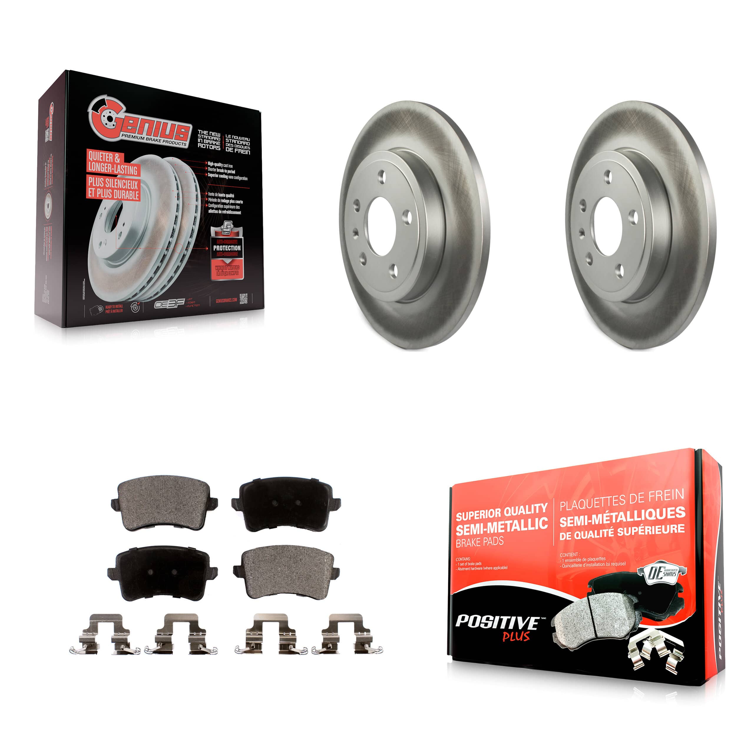 Transit Auto - KGF-102542 - Rear Disc Brake Kits