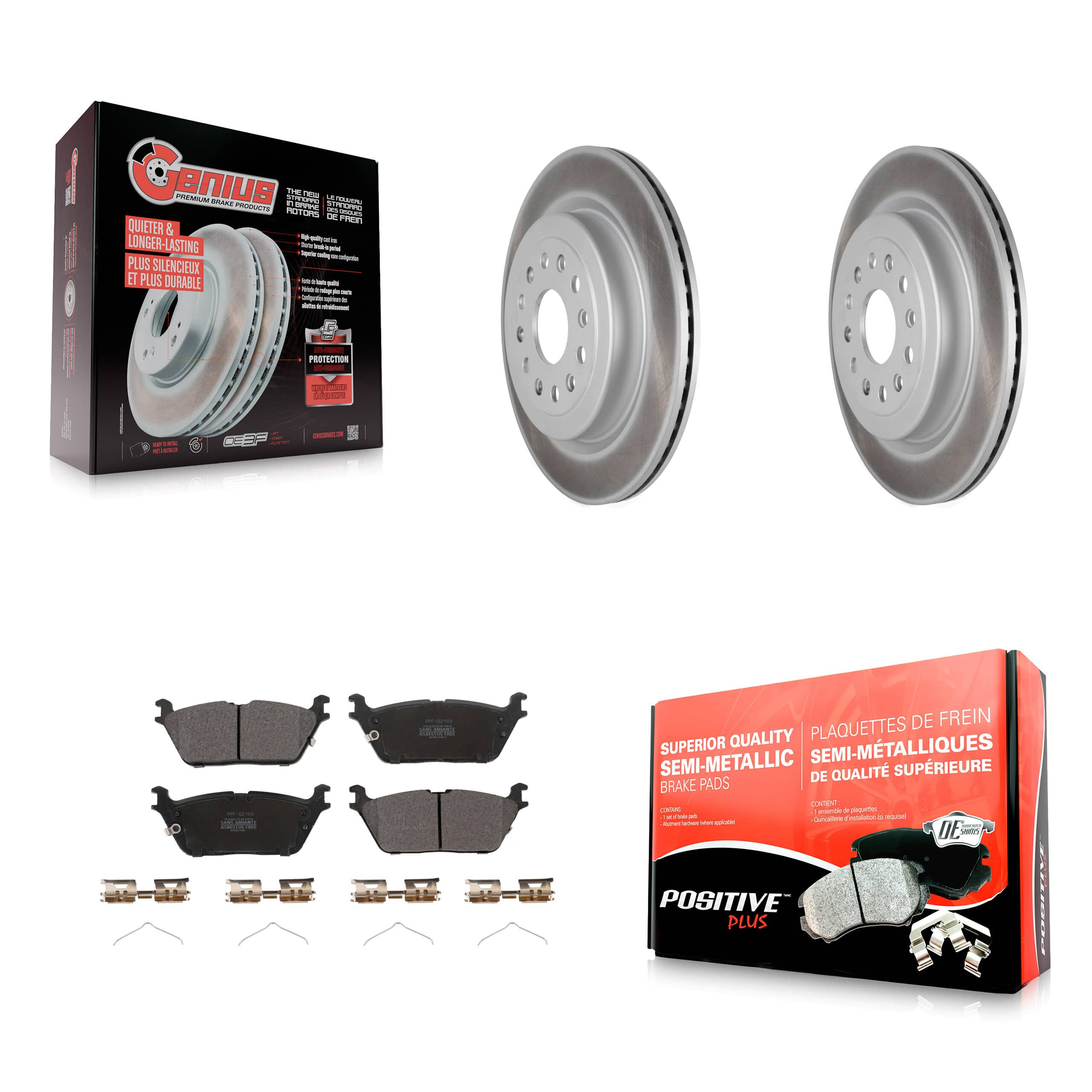 Transit Auto - KGF-102650 - Rear Disc Brake Kits
