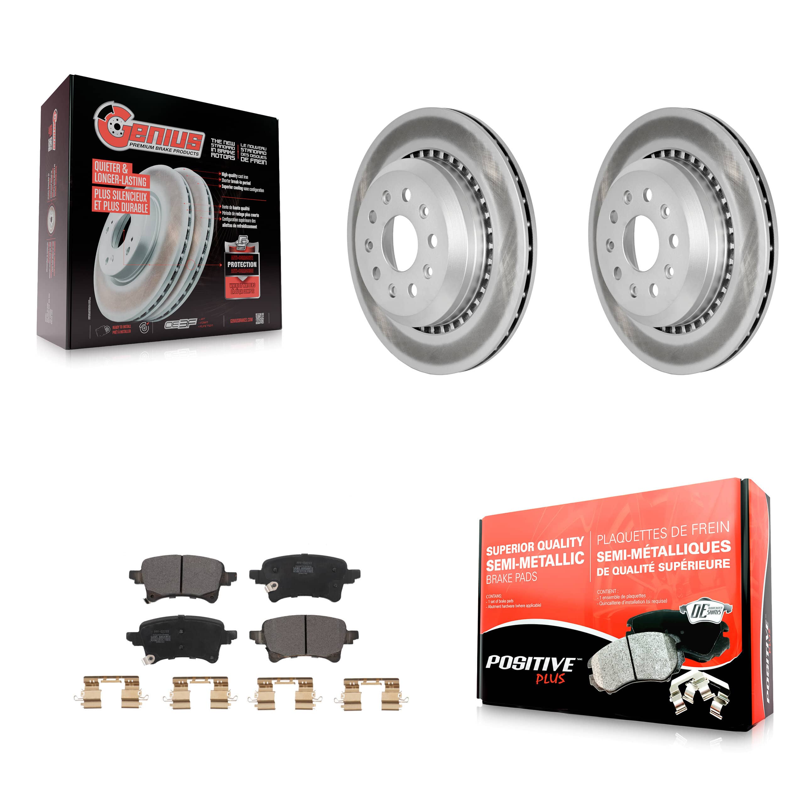 Transit Auto - KGF-102651 - Rear Disc Brake Kits