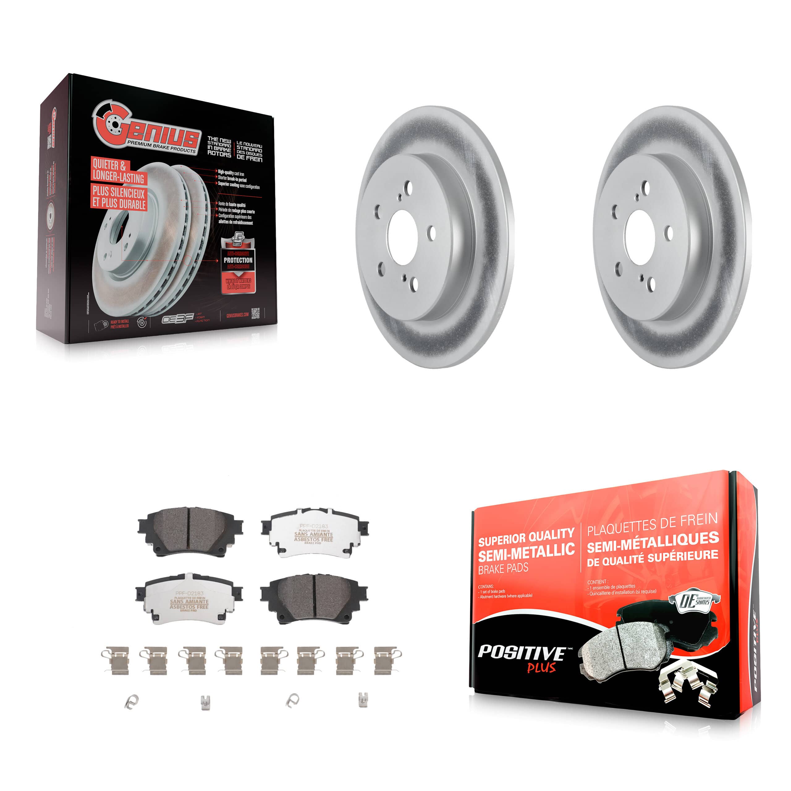 Transit Auto - KGF-102655 - Rear Disc Brake Kits