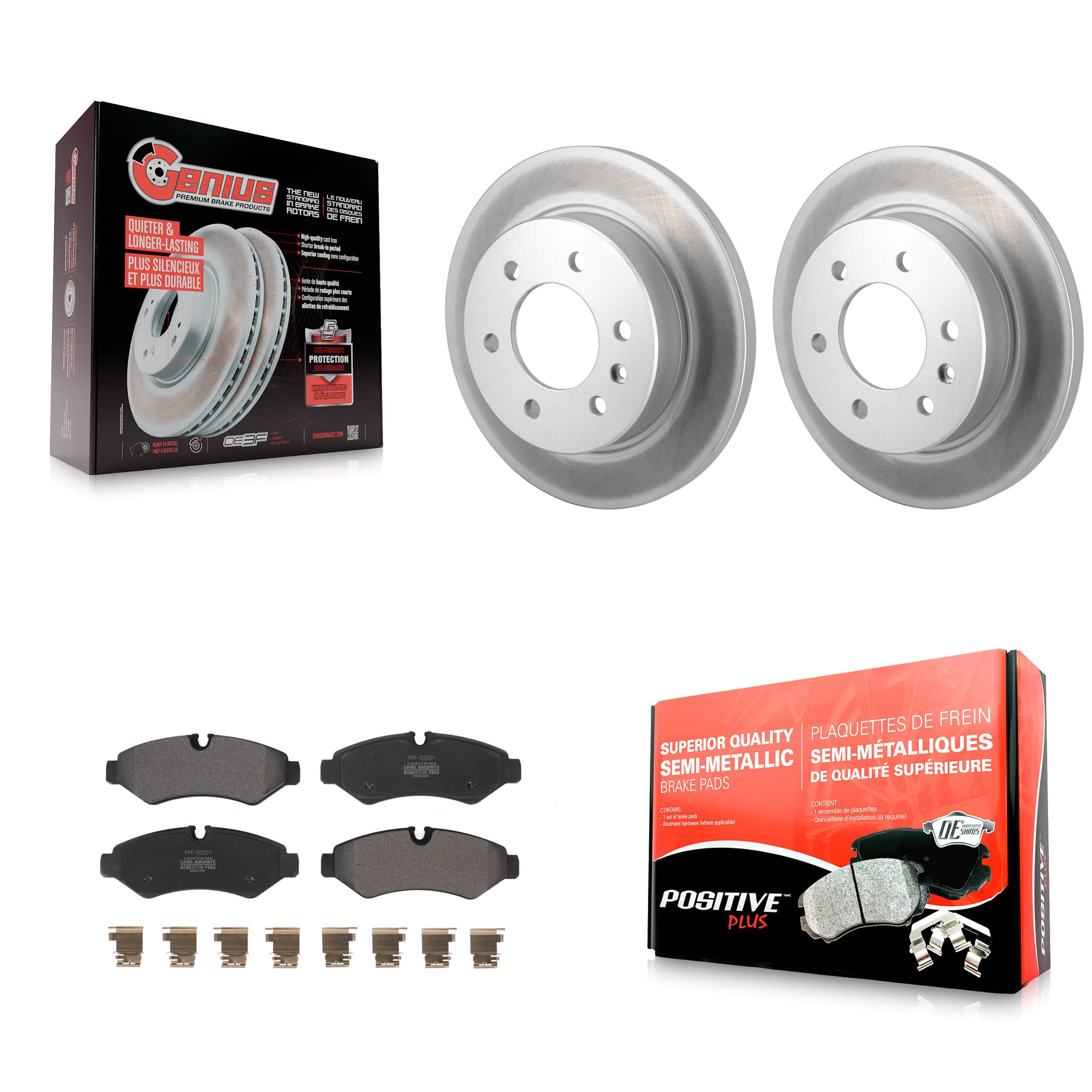 Transit Auto - KGF-102961 - Rear Disc Brake Kits