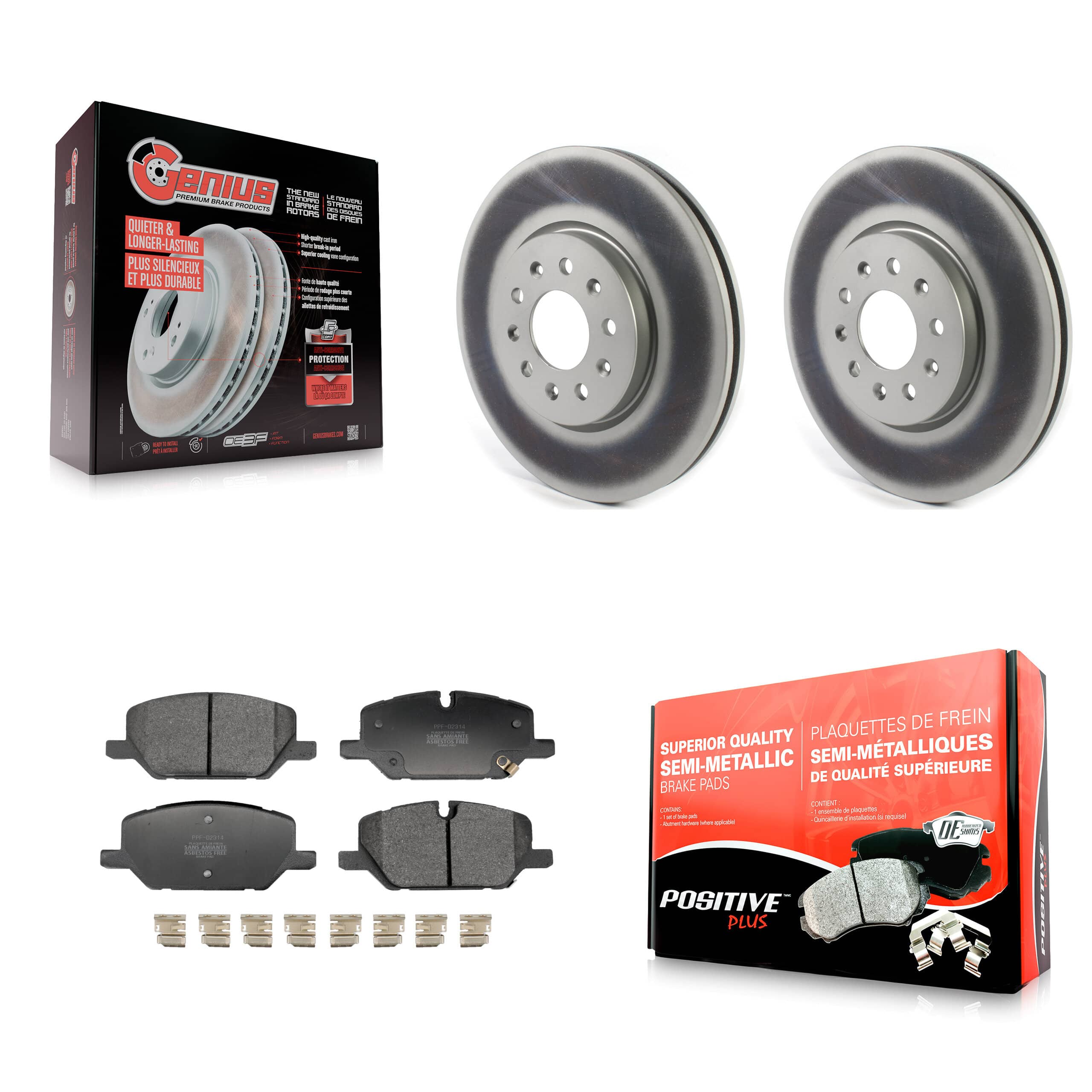 Transit Auto - KGF-103240 - Front Disc Brake Kits