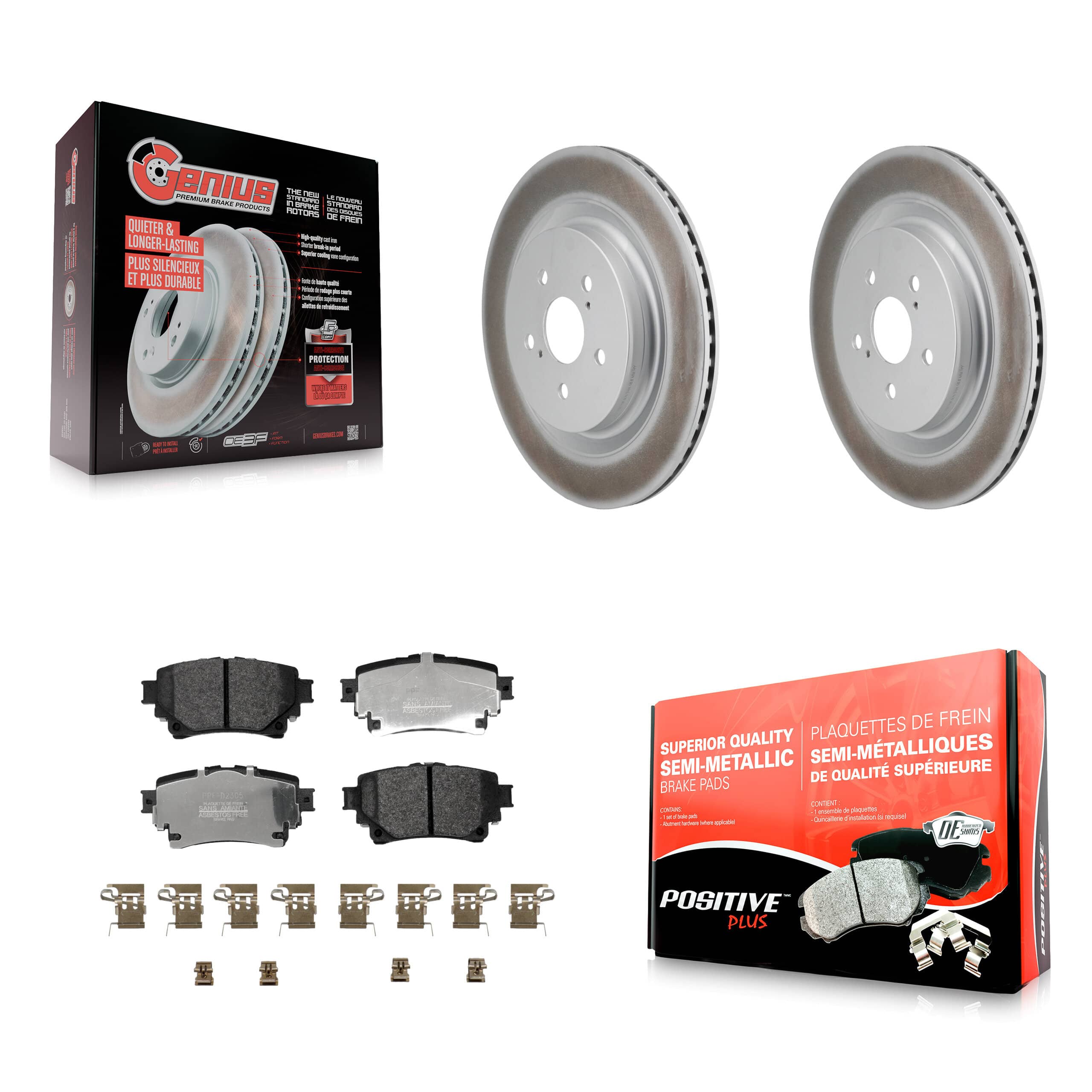 Transit Auto - KGF-103280 - Rear Disc Brake Kits