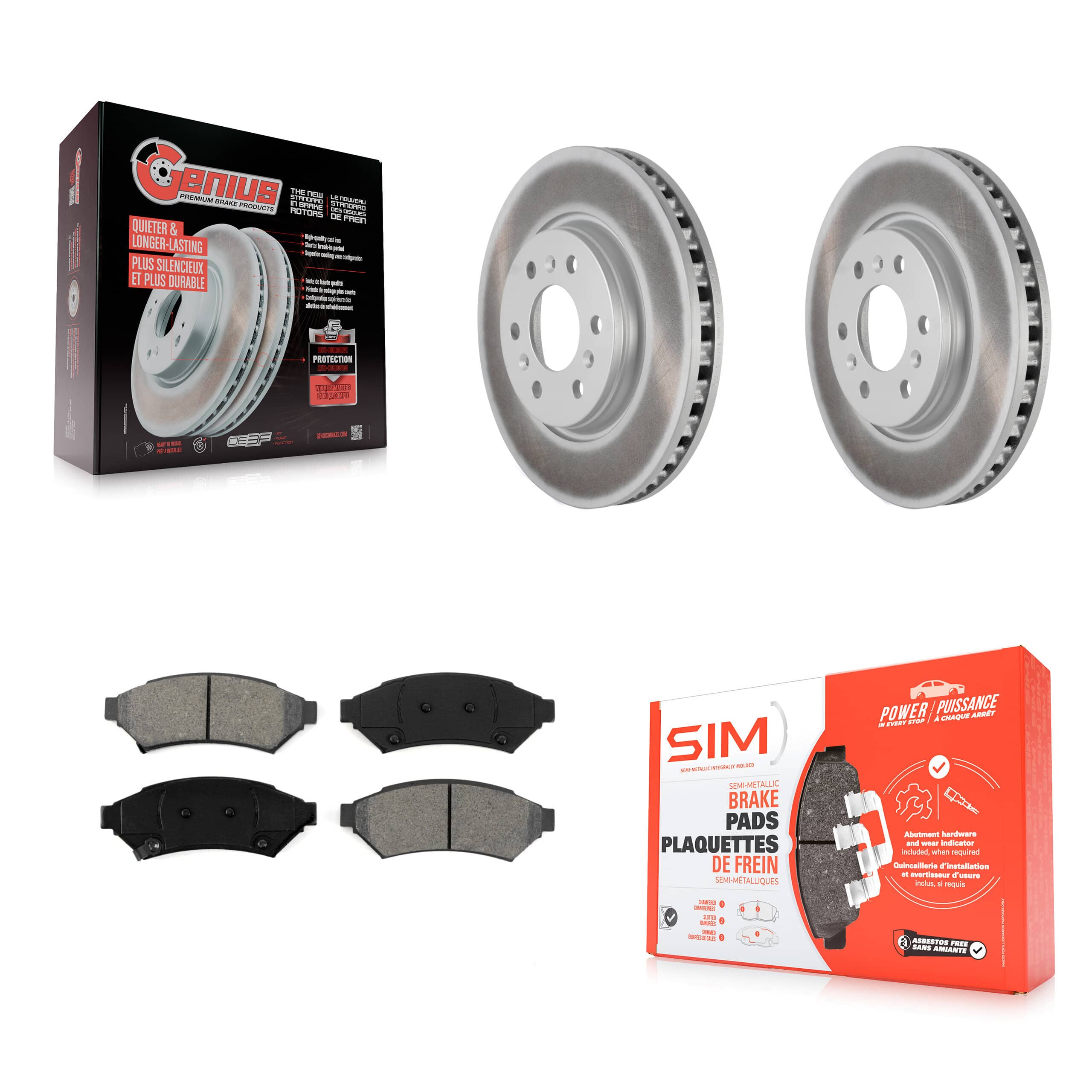 Transit Auto - KGS-100041 - Front Disc Brake Kits