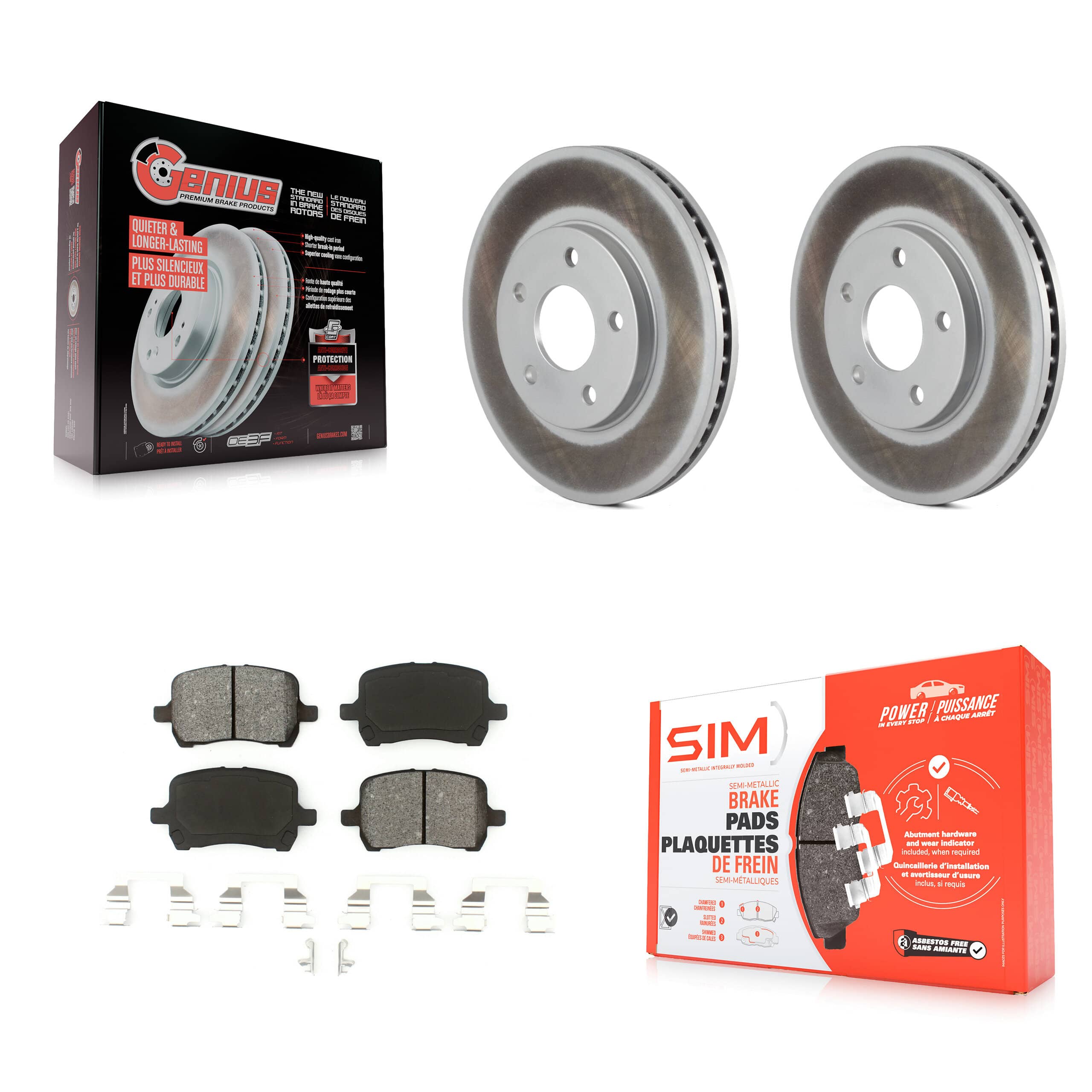 Transit Auto - KGS-100042 - Front Disc Brake Kits
