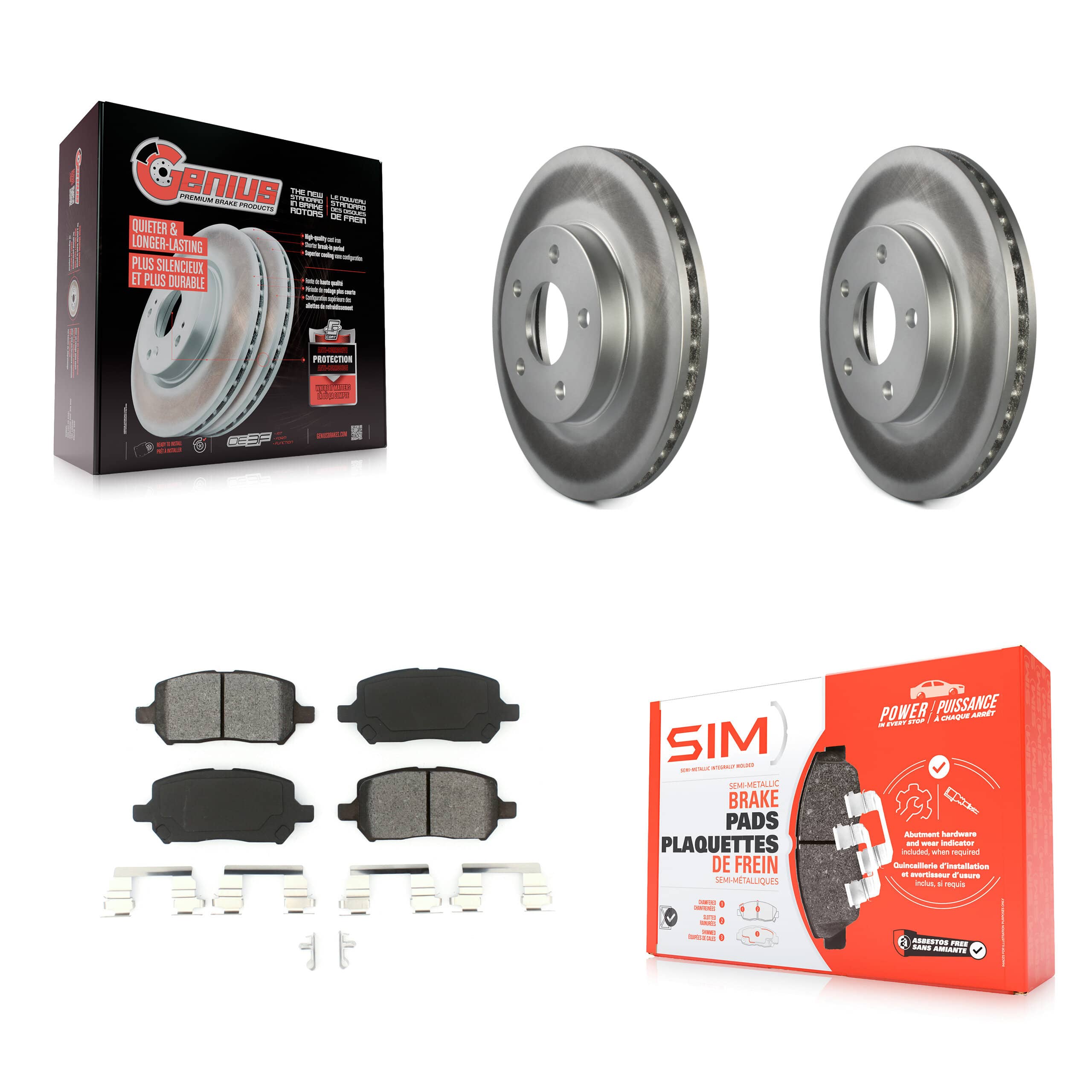 Transit Auto - KGS-100046 - Front Disc Brake Kits