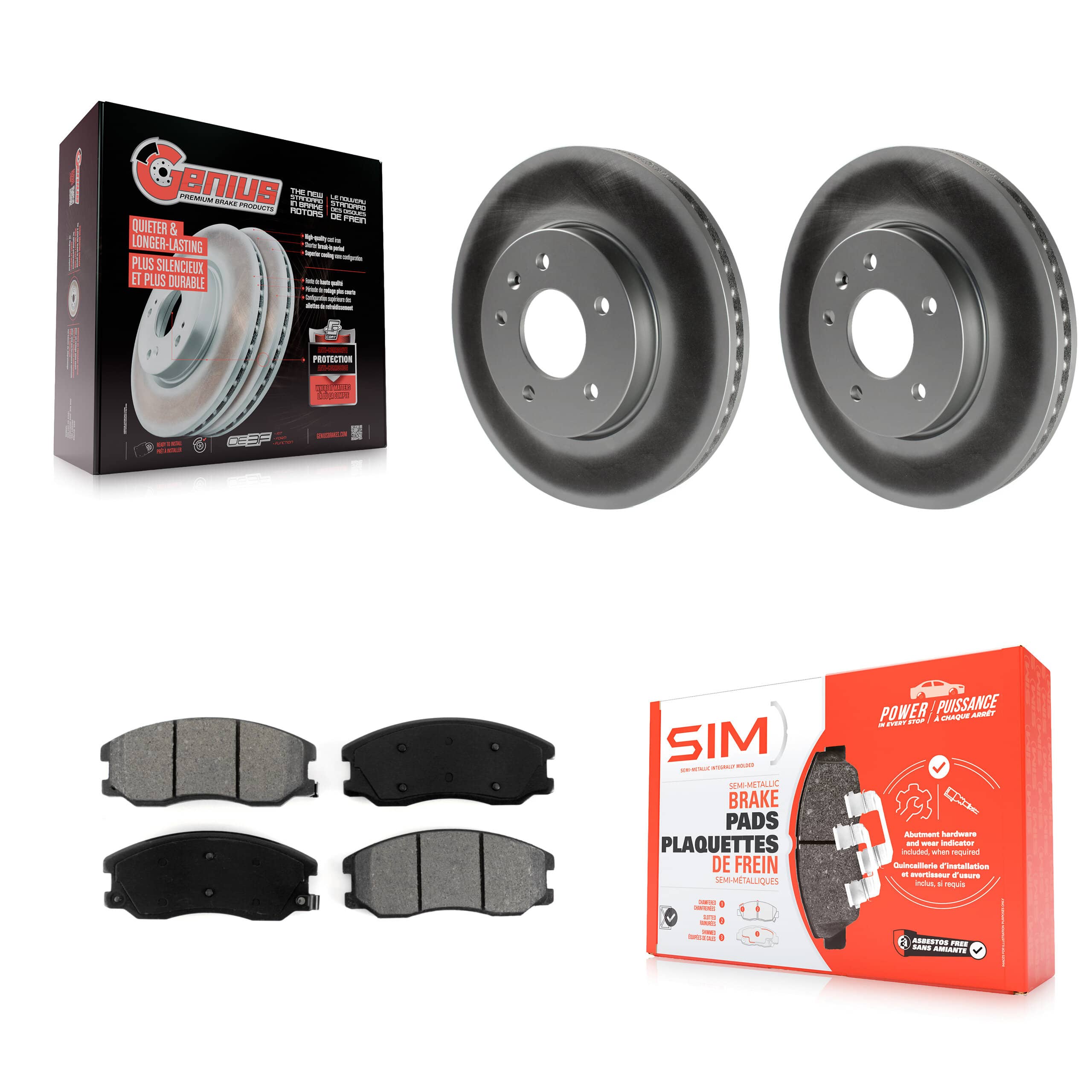 Transit Auto - KGS-100047 - Front Disc Brake Kits