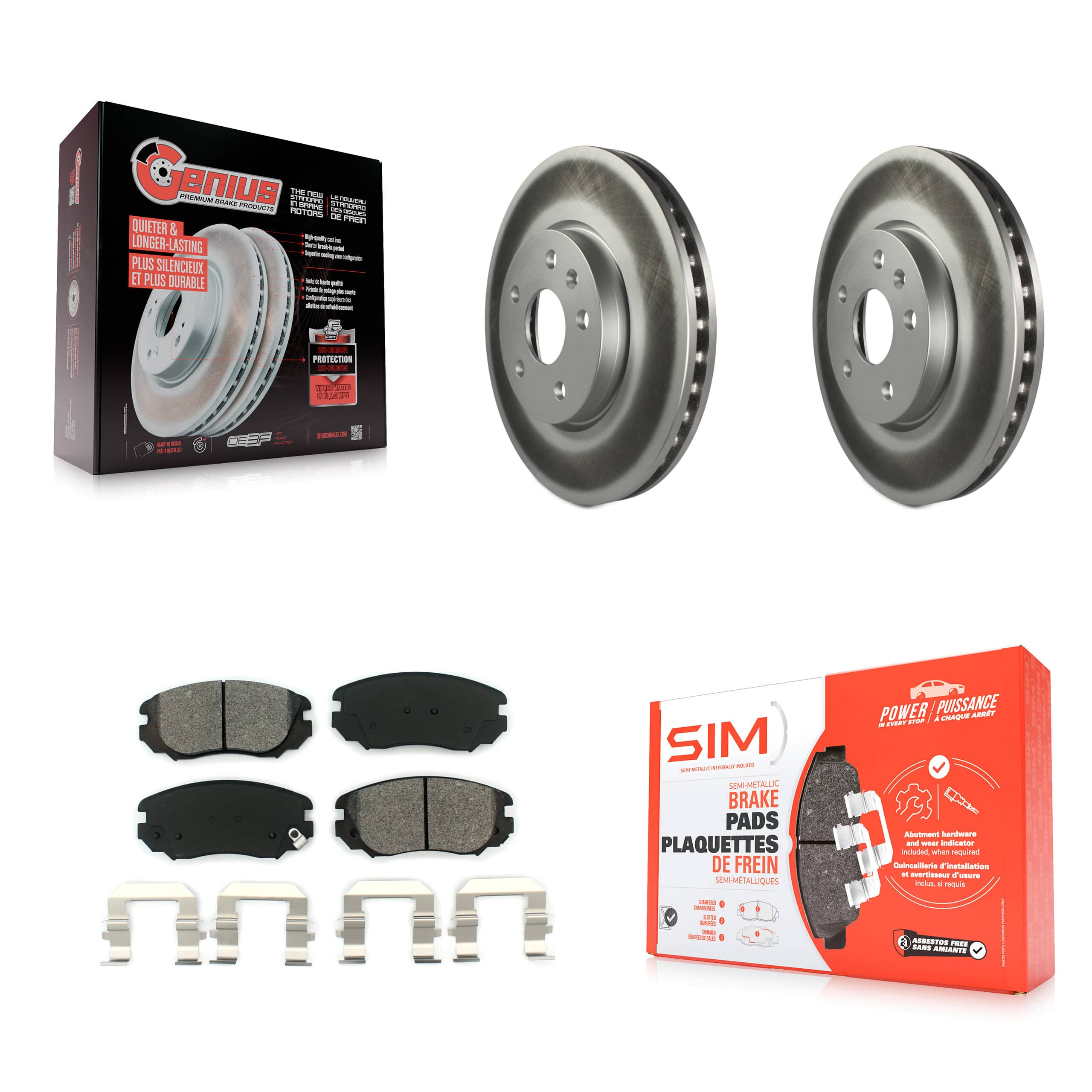 Transit Auto - KGS-100053 - Front Disc Brake Kits
