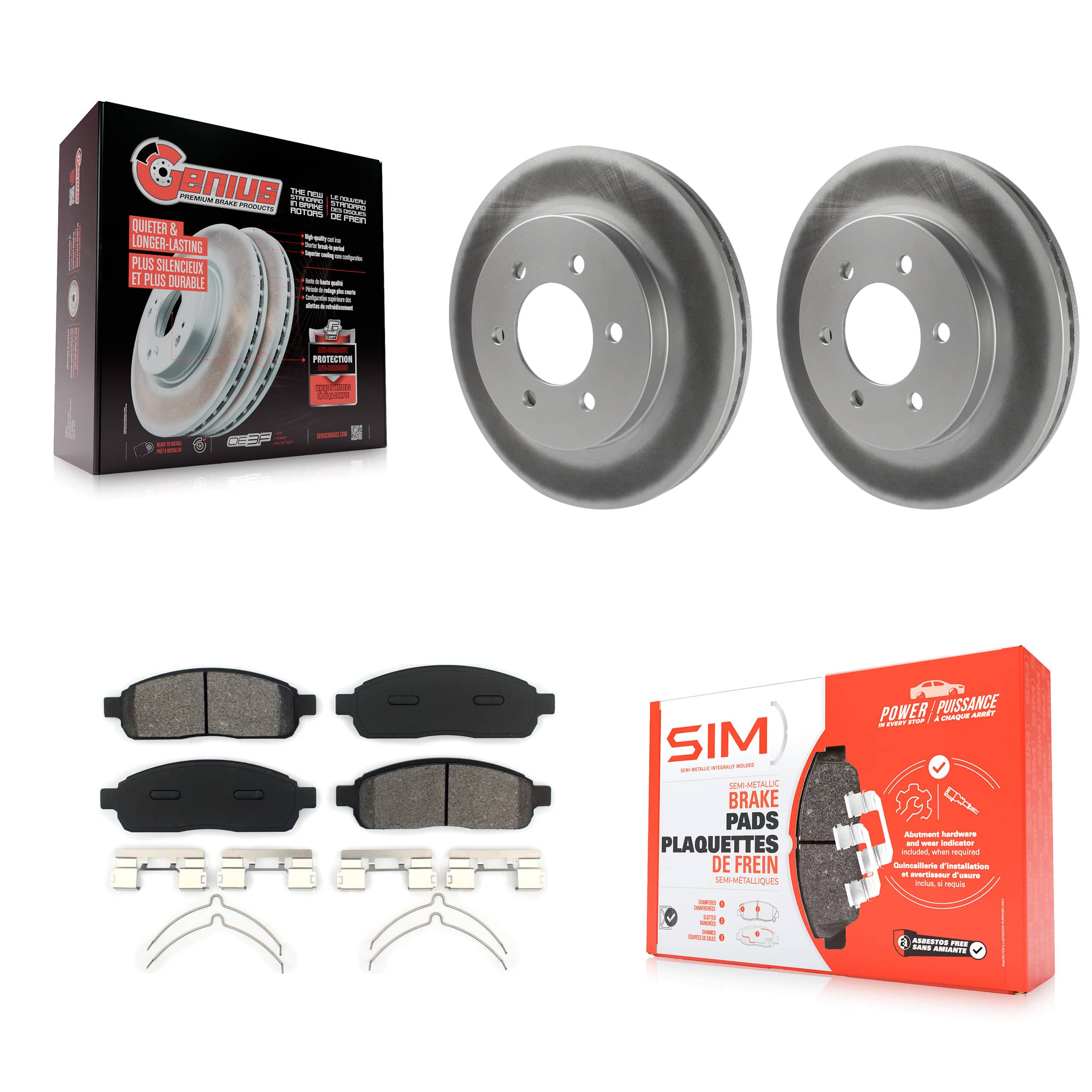 Transit Auto - KGS-100087 - Front Disc Brake Kits