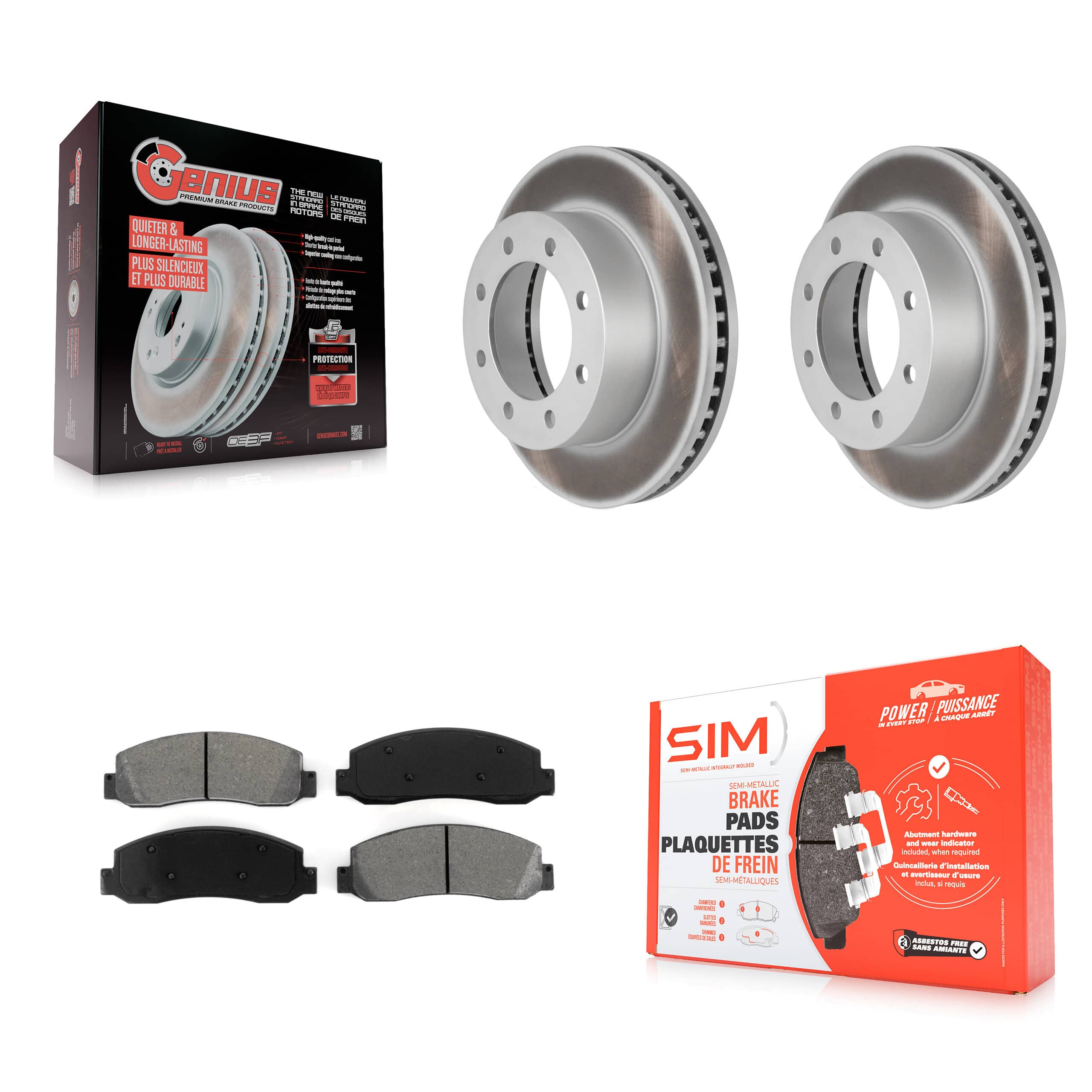 Transit Auto - KGS-100092 - Front Disc Brake Kits