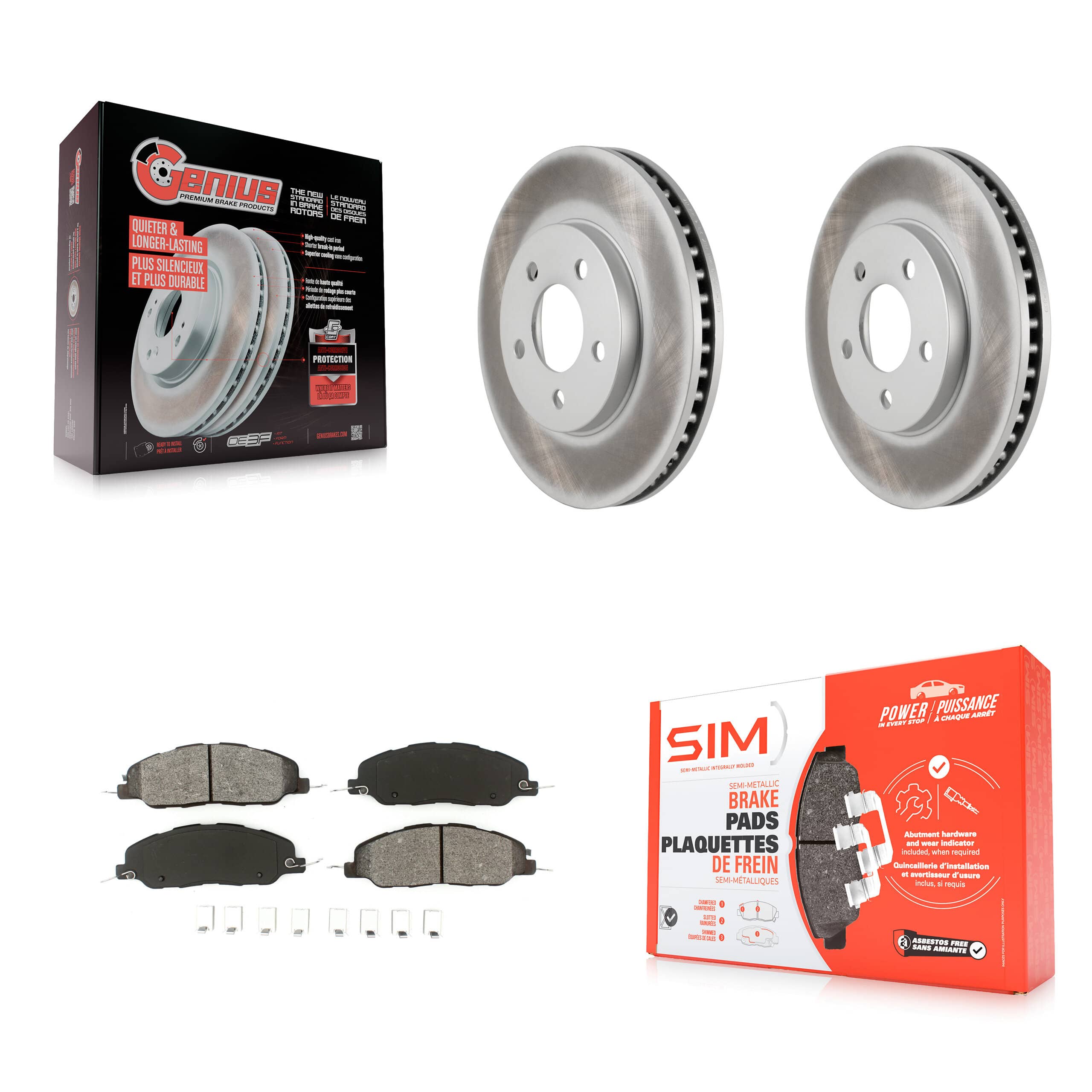 Transit Auto - KGS-100098 - Front Disc Brake Kits