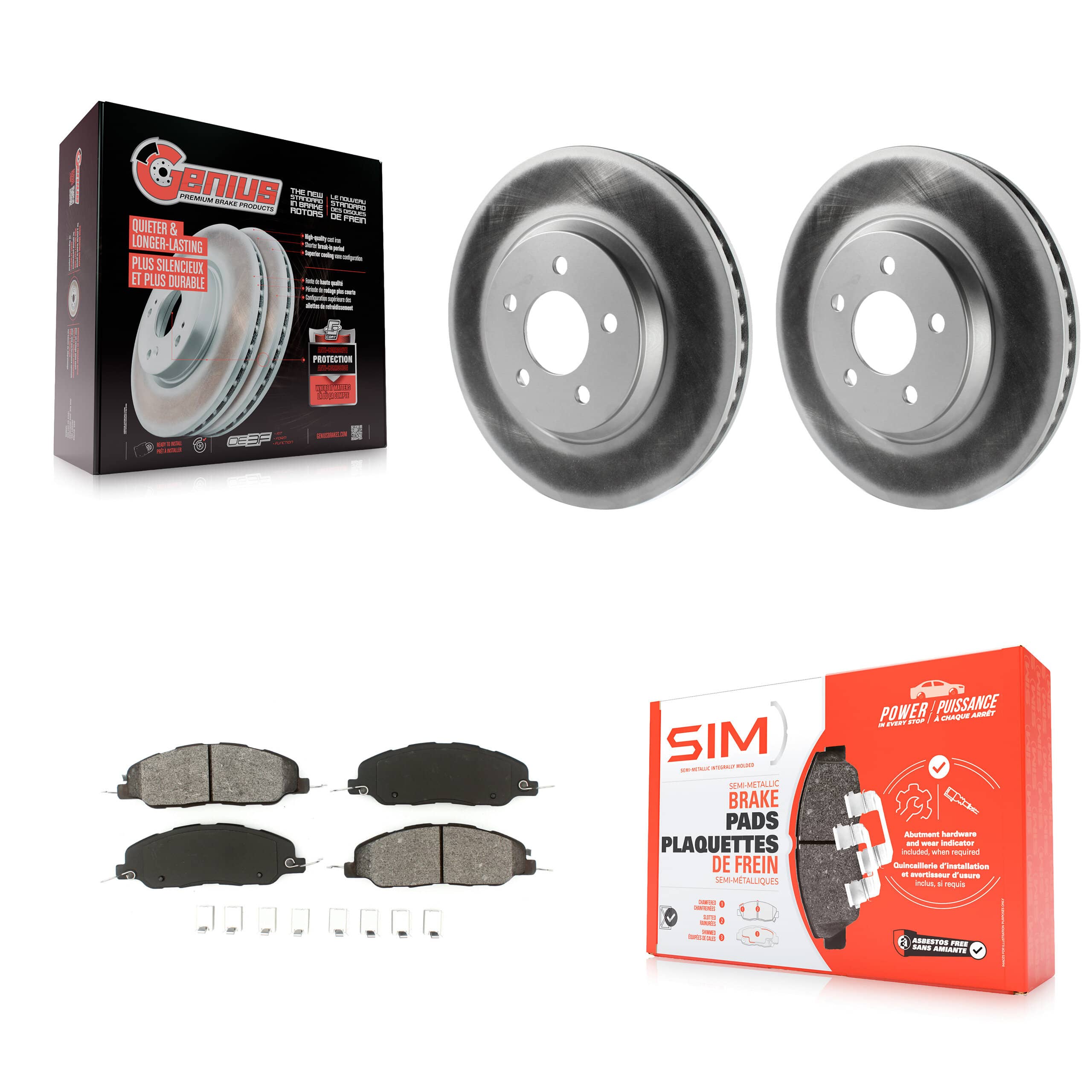 Transit Auto - KGS-100100 - Front Disc Brake Kits