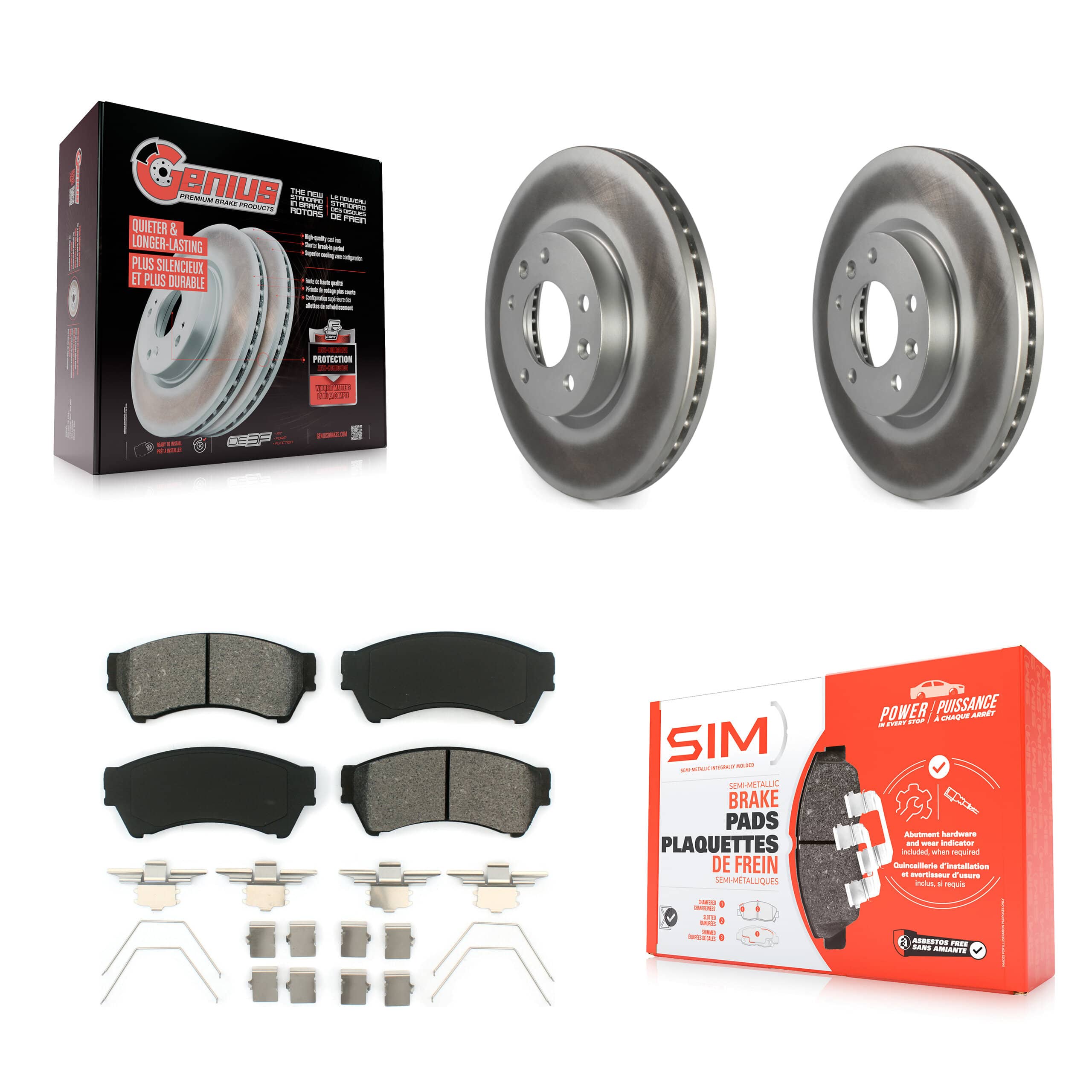 Transit Auto - KGS-100101 - Front Disc Brake Kits
