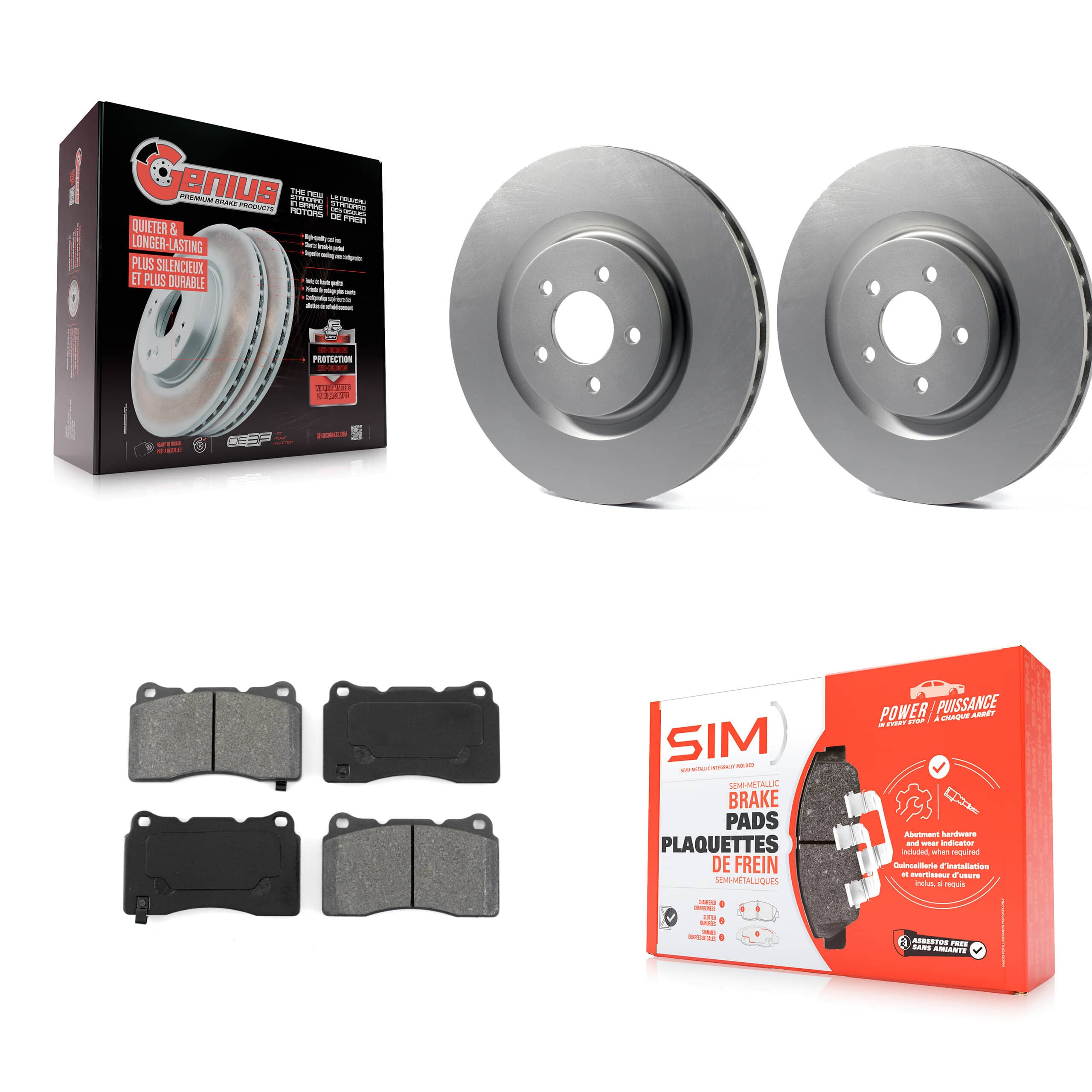 Transit Auto - KGS-100103 - Front Disc Brake Kits