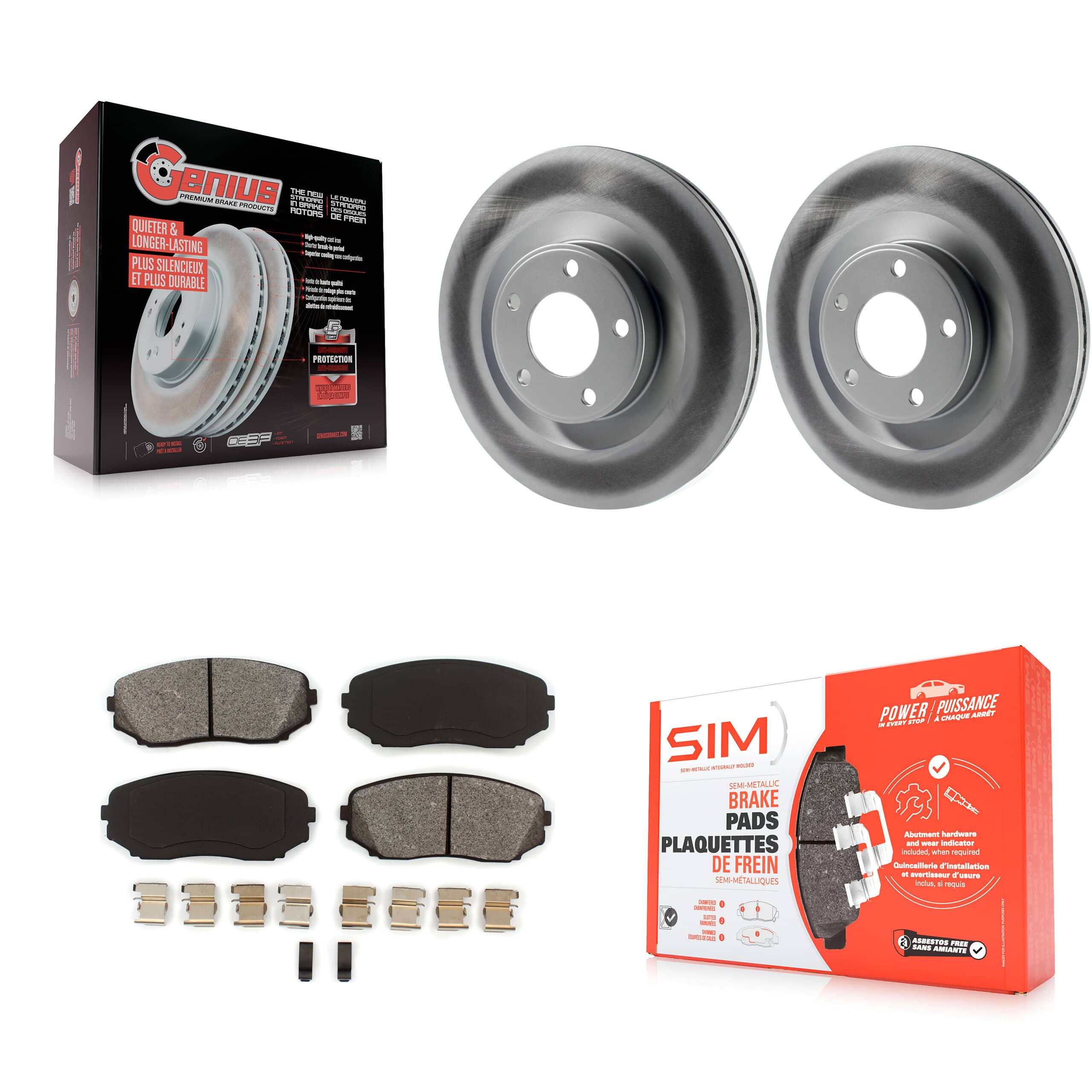Transit Auto - KGS-100106 - Front Disc Brake Kits