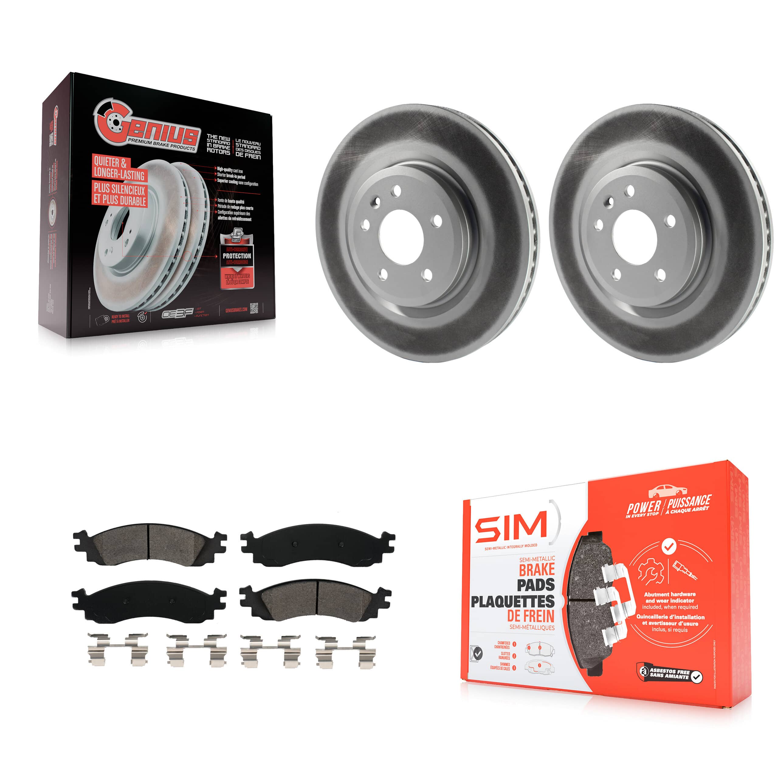 Transit Auto - KGS-100112 - Front Disc Brake Kits