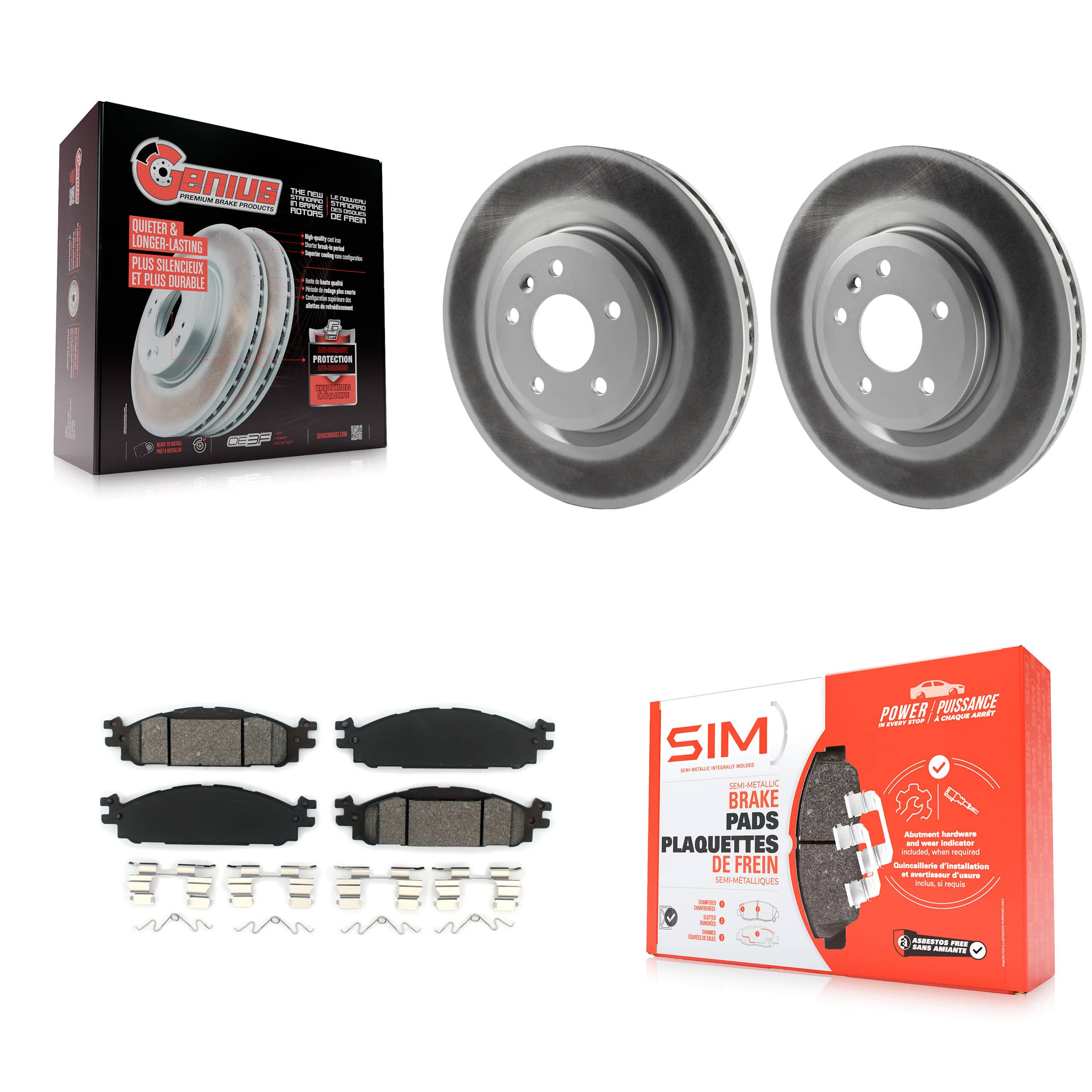 Transit Auto - KGS-100114 - Front Disc Brake Kits