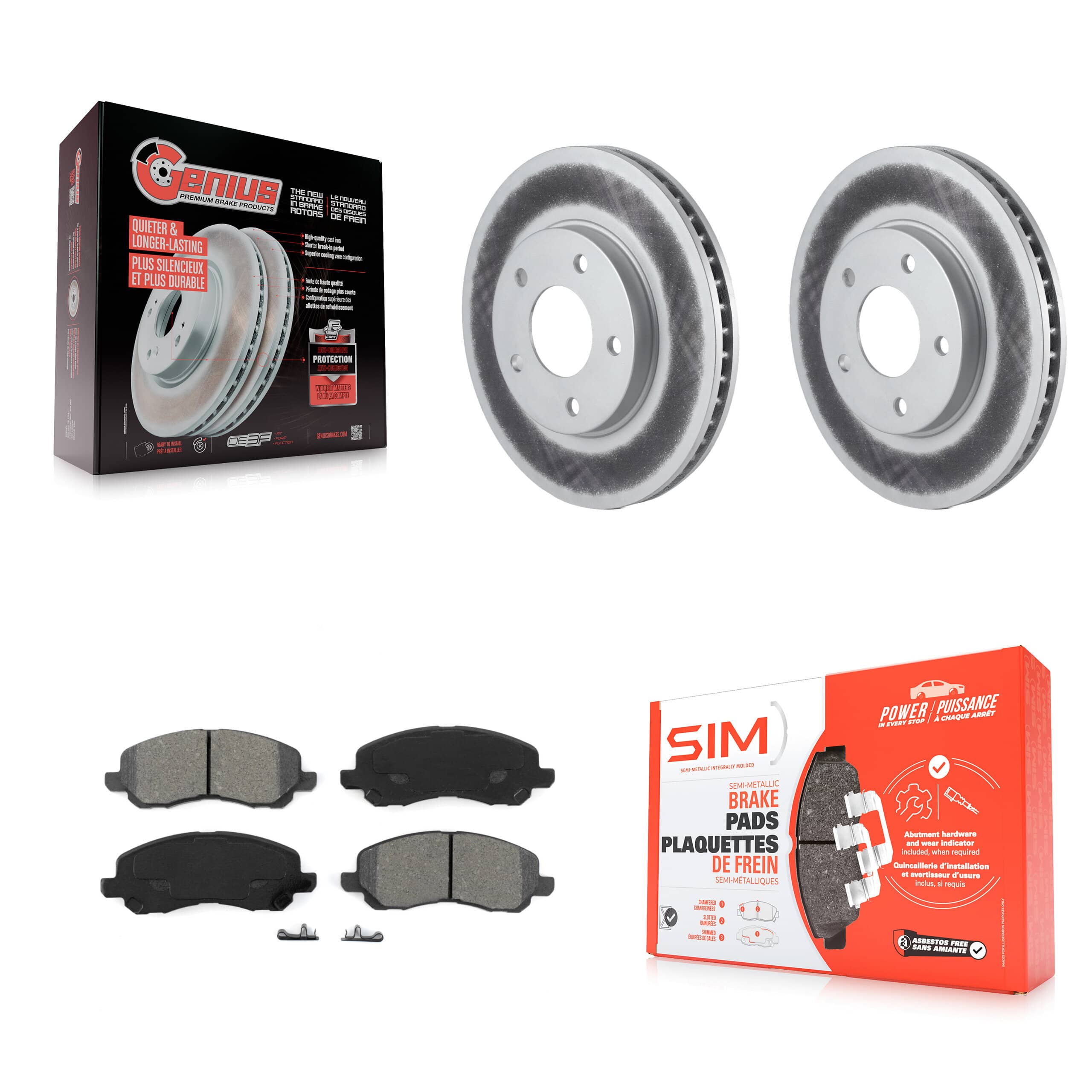 Transit Auto - KGS-100136 - Front Disc Brake Kits