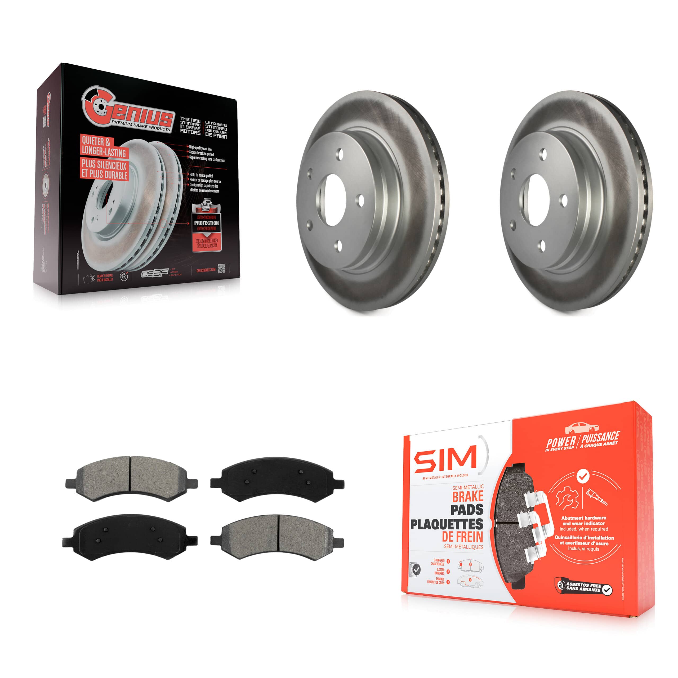 Transit Auto - KGS-100145 - Front Disc Brake Kits